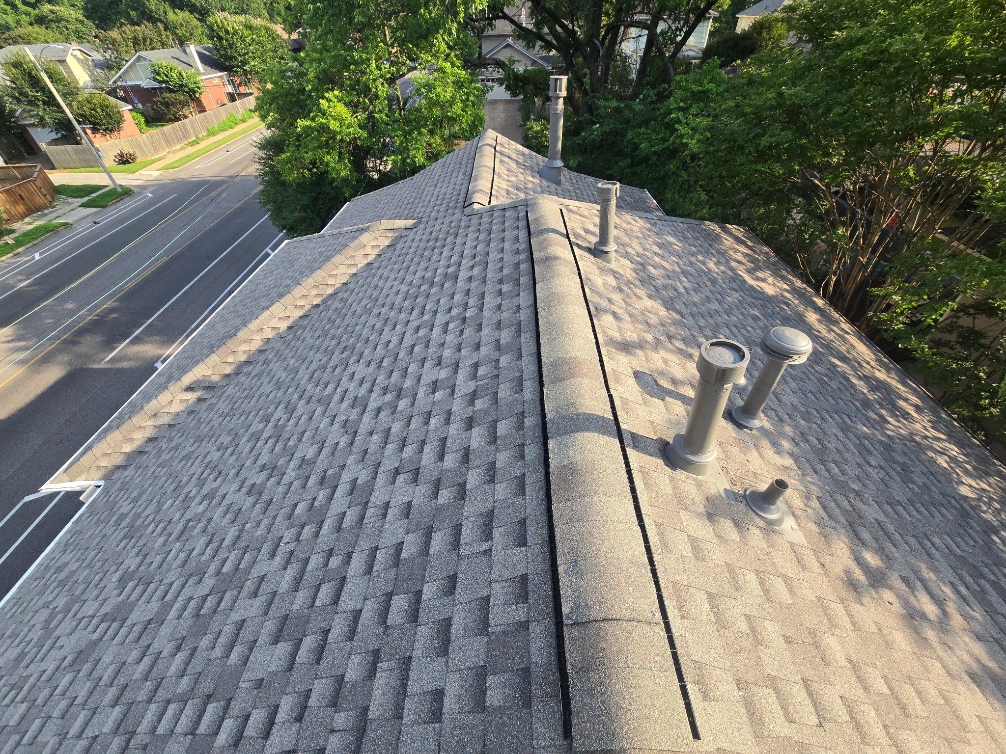GAF Timberline HD Shingle Roof Replacement in Midtown Memphis by Revival Roofing Services