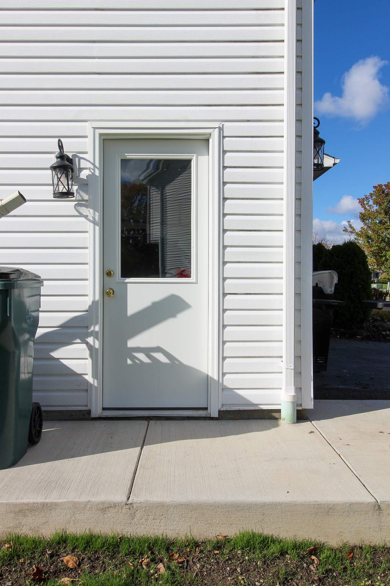 Stamped Concrete and Entry Door by Ivy Lea Construction