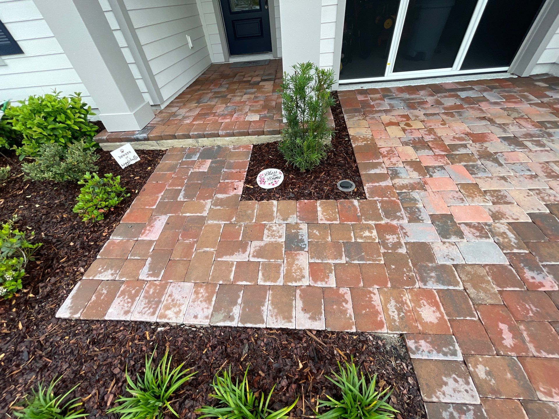 Pavers using Concrete Sealant and PolySand by DuraSeal