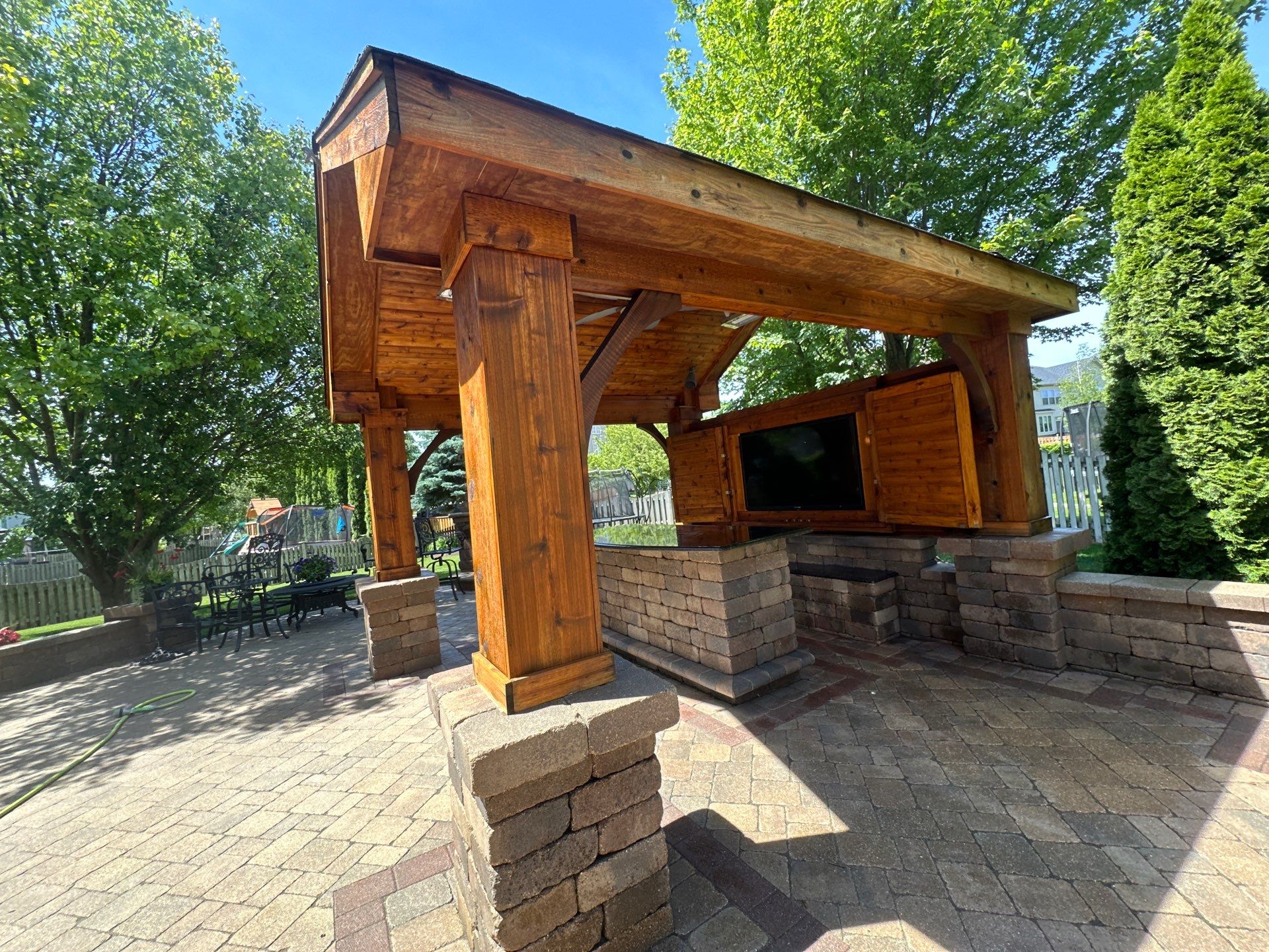 Pavillion Restoration by Two Brothers Residential Maintenance