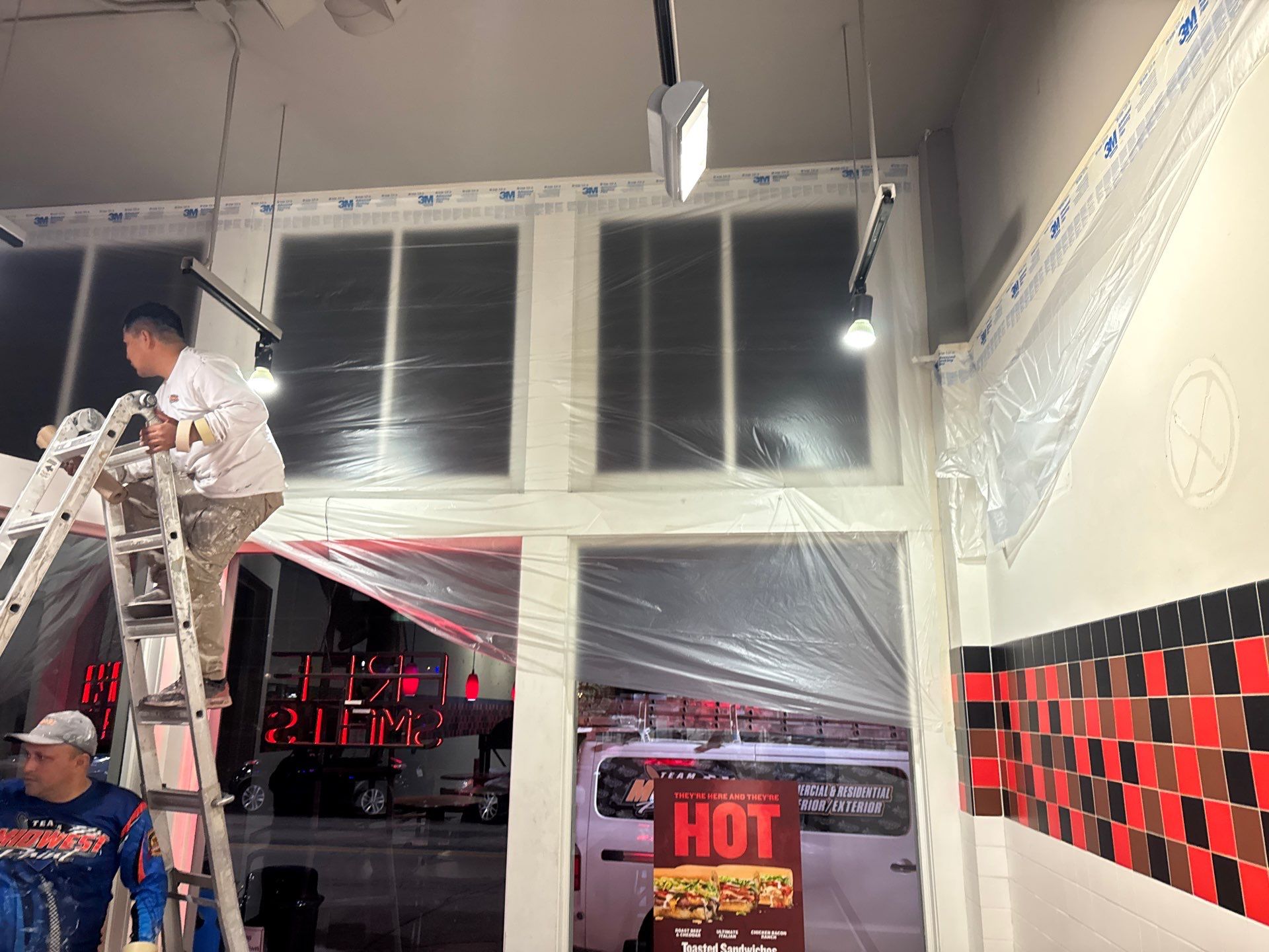 Project in Des Moines by Midwest Paint LLC