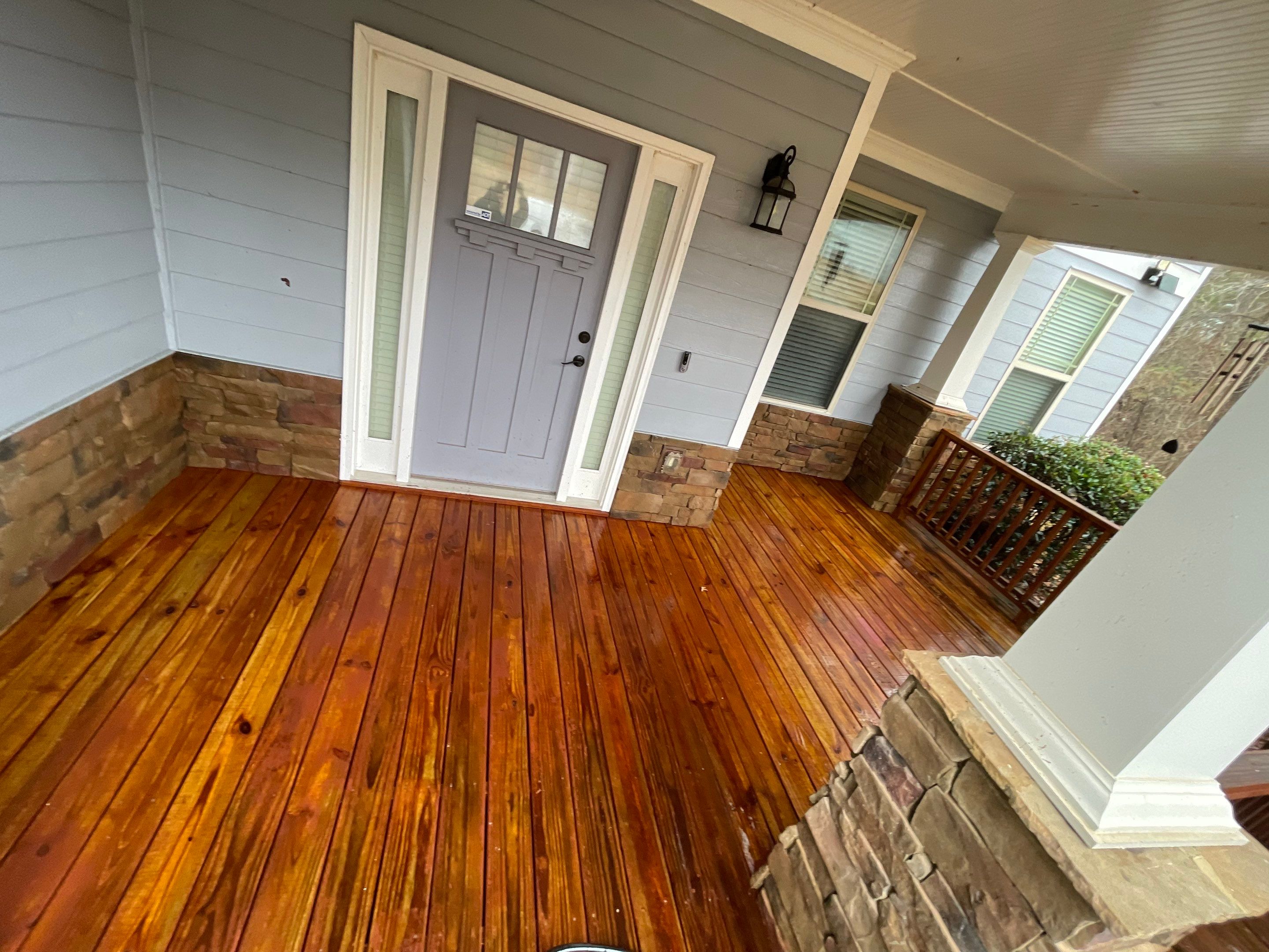 Fence Installation of Board on Board Capped Privacy by Titans of Timber Fence & Stain