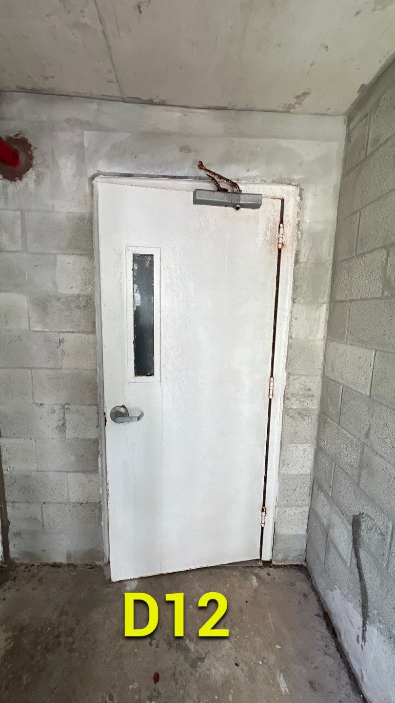 Commercial Stairwell Door Replacement & Hollow Metal Door Retrofit – Pompano Beach High-Rise by The Door Doctor of South Florida, Inc.