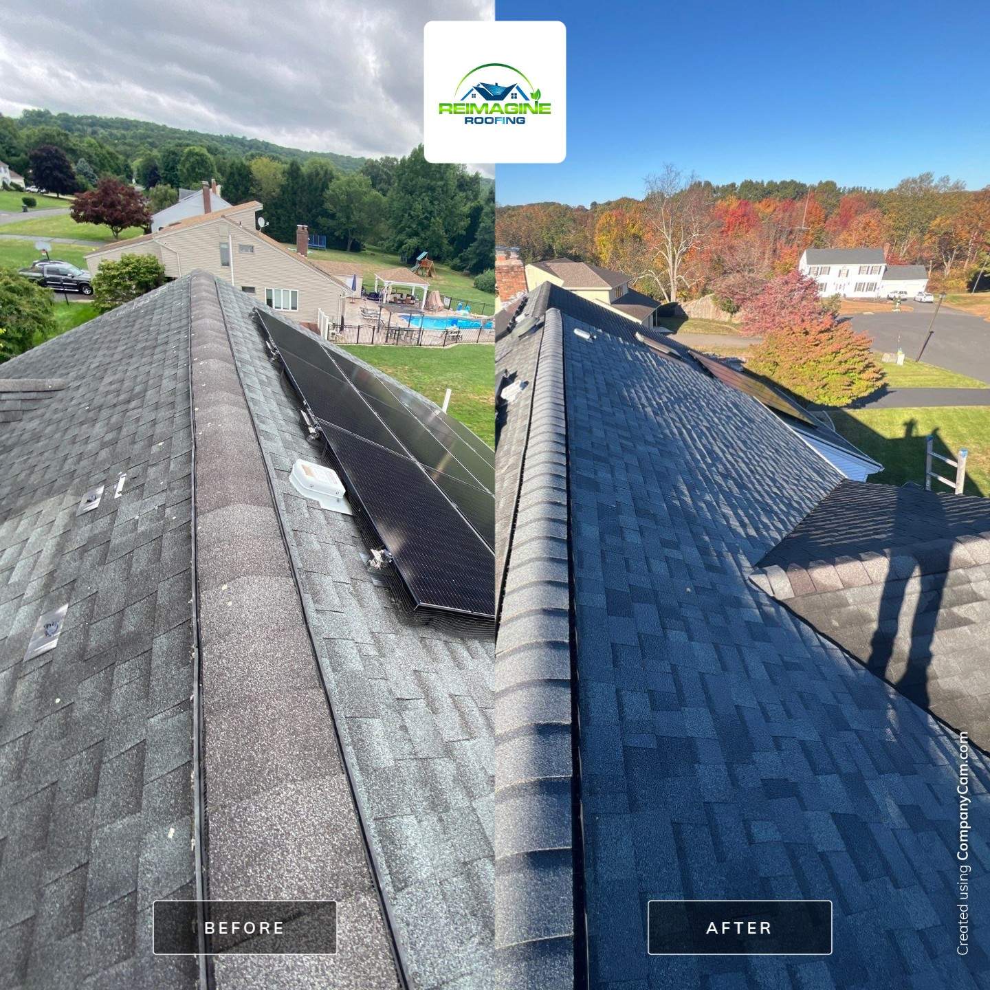 Estate Gray Shingles by Reimagine Roofing