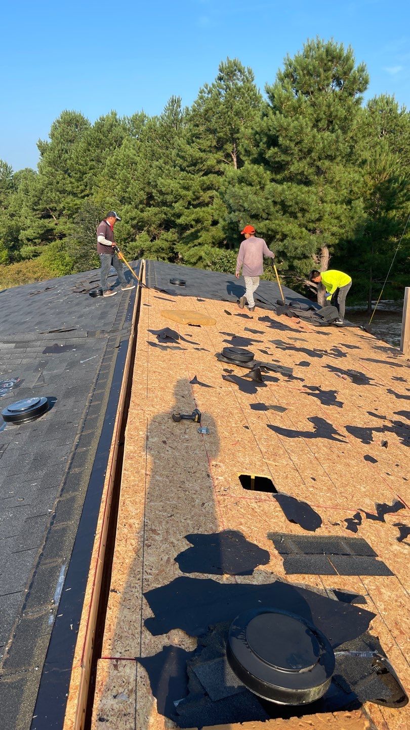 Residential Roofing Installation using Owens Corning by Karcher Roofing & Construction
