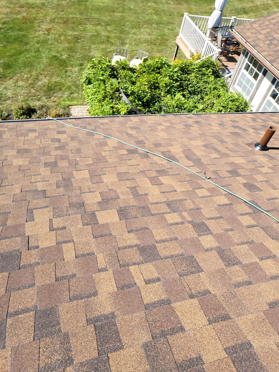 ATLAS PINNACLE COLOR: BURNT HICKORY DRIP EDGE: MUSKET BROWN by Eagle Eye Roofing