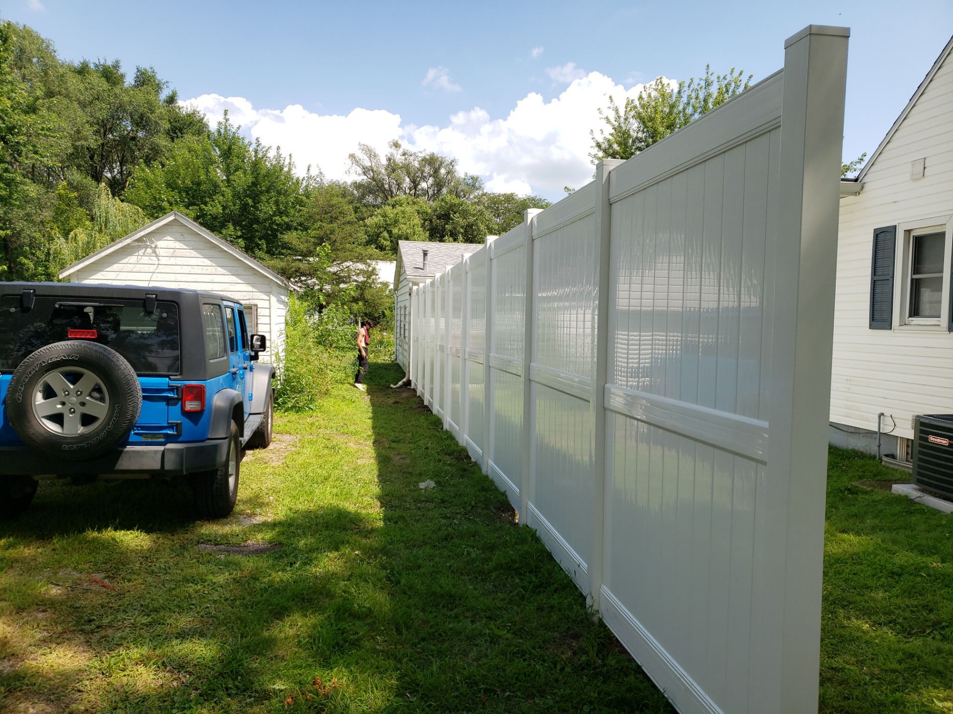 Project in Evansdale by Perfect Picket Fence and Stain