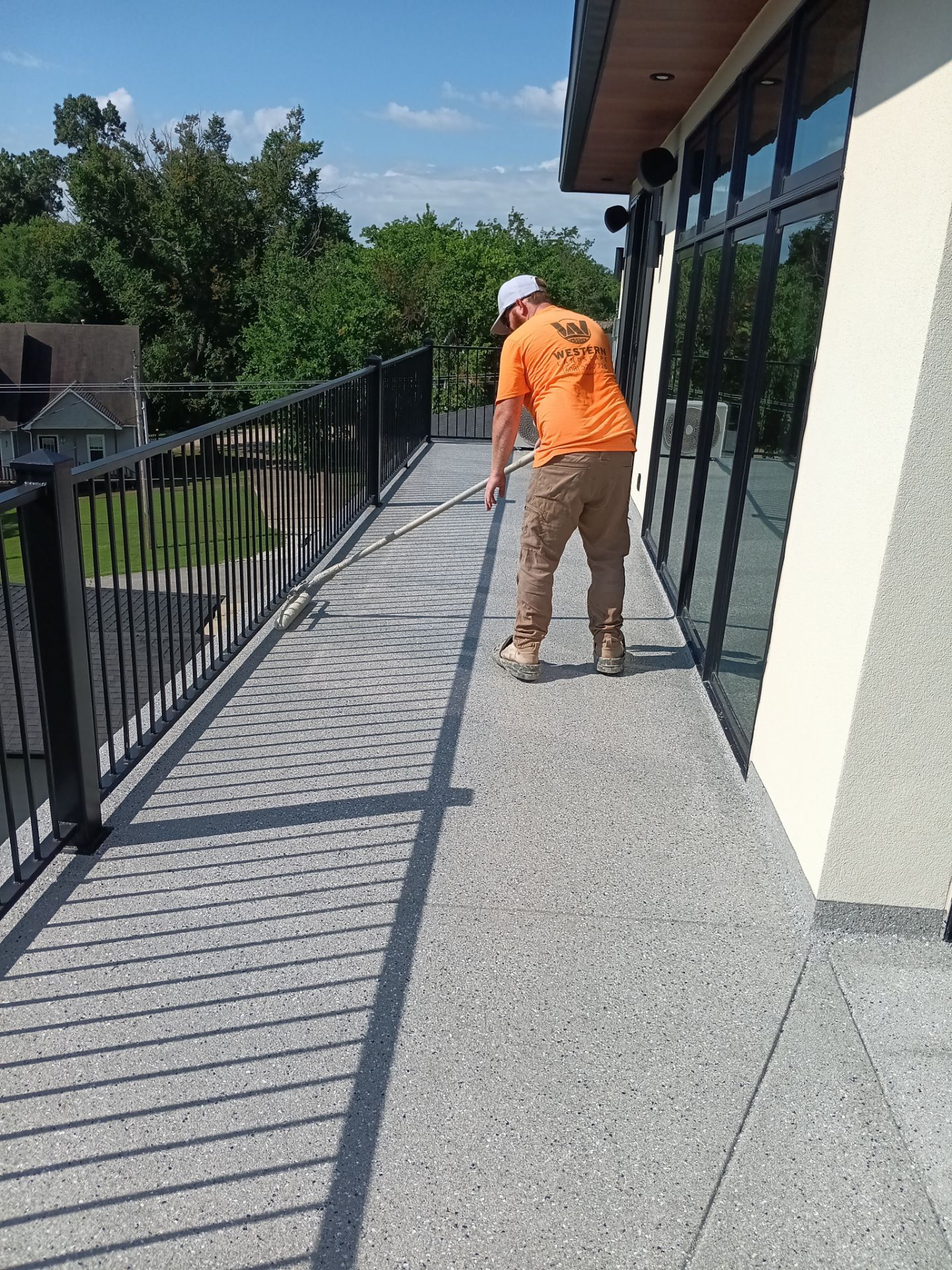 Project in Bentonville by Pace X Concrete Coatings