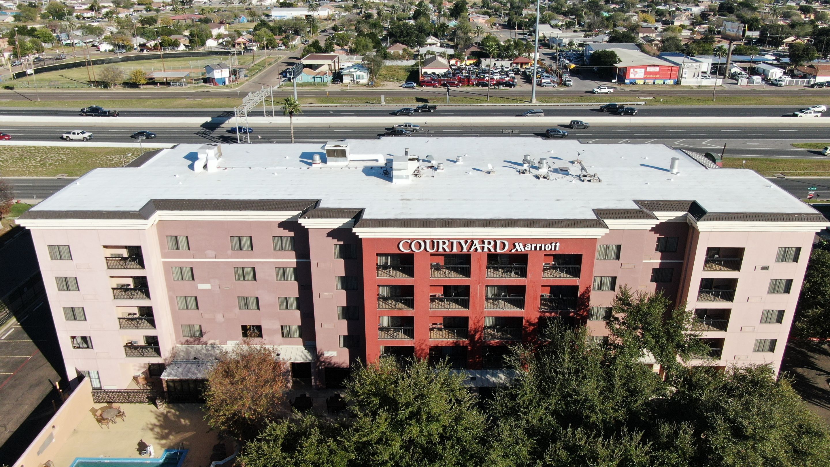 Commercial Roofing Installation using Thermoplastic Polyolefin - GAF by JM Flores Roofing & Construction, Inc