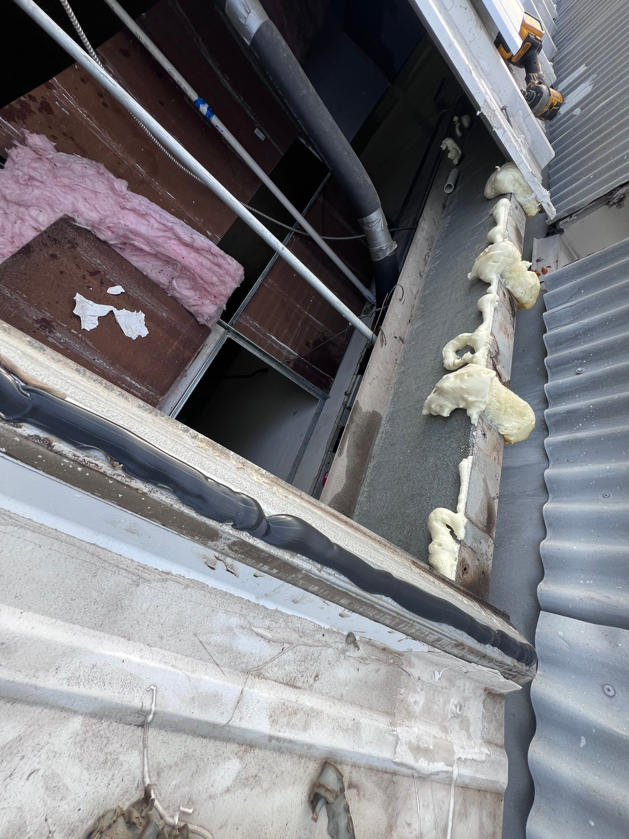 Commercial Roofing Repair using Metal by Roof Repair Company