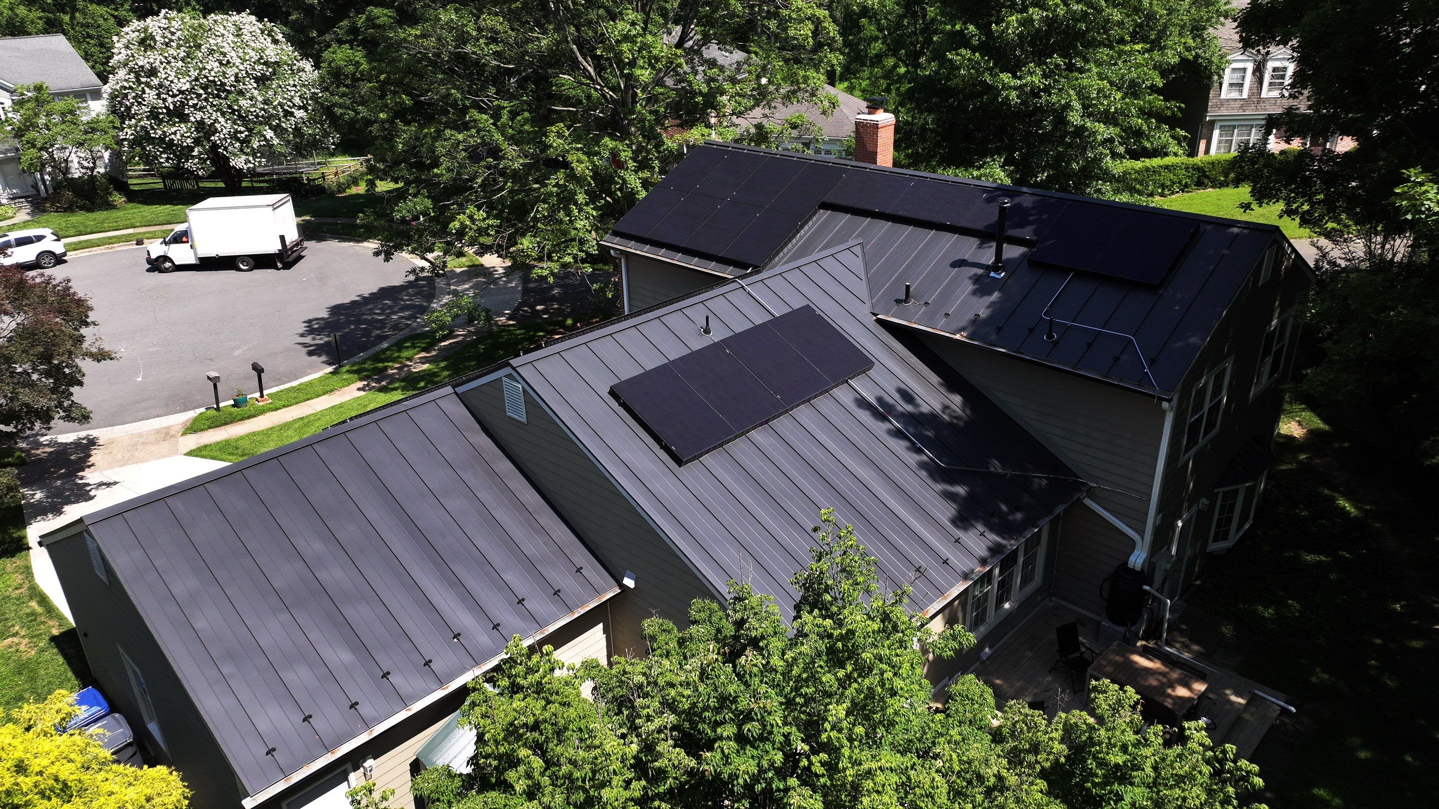 Metal Roof + REC Panels: A Solar Upgrade by American Home Contractors