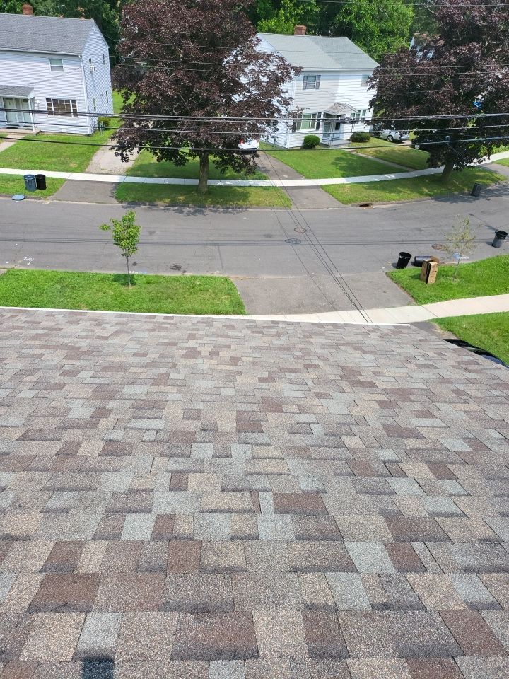 Residential Roofing Installation using Owens Corning Duration Driftwood by A Plus Exterior