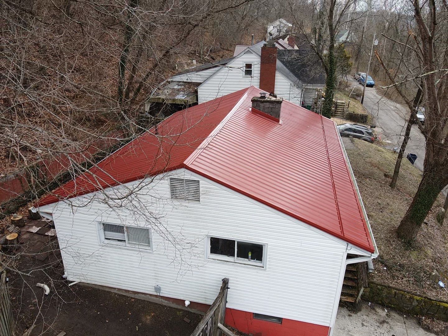 Residential Roofing Installation using Metal by Rainstoppers Roofing