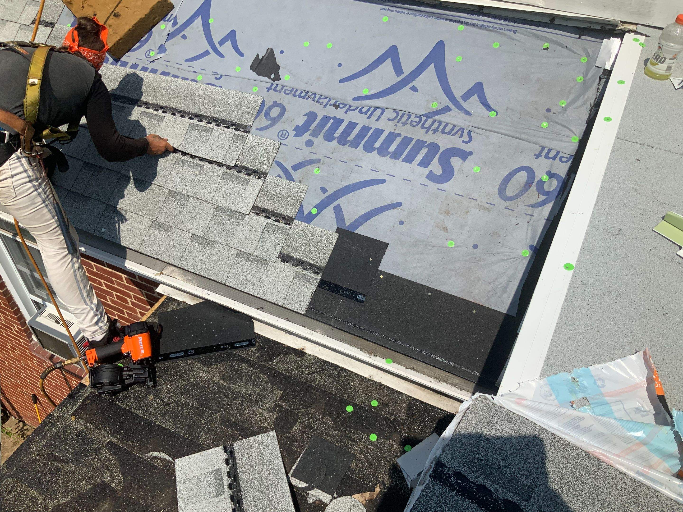 Residential Roofing Installation using Atlas Shingles by Alpha Design Services