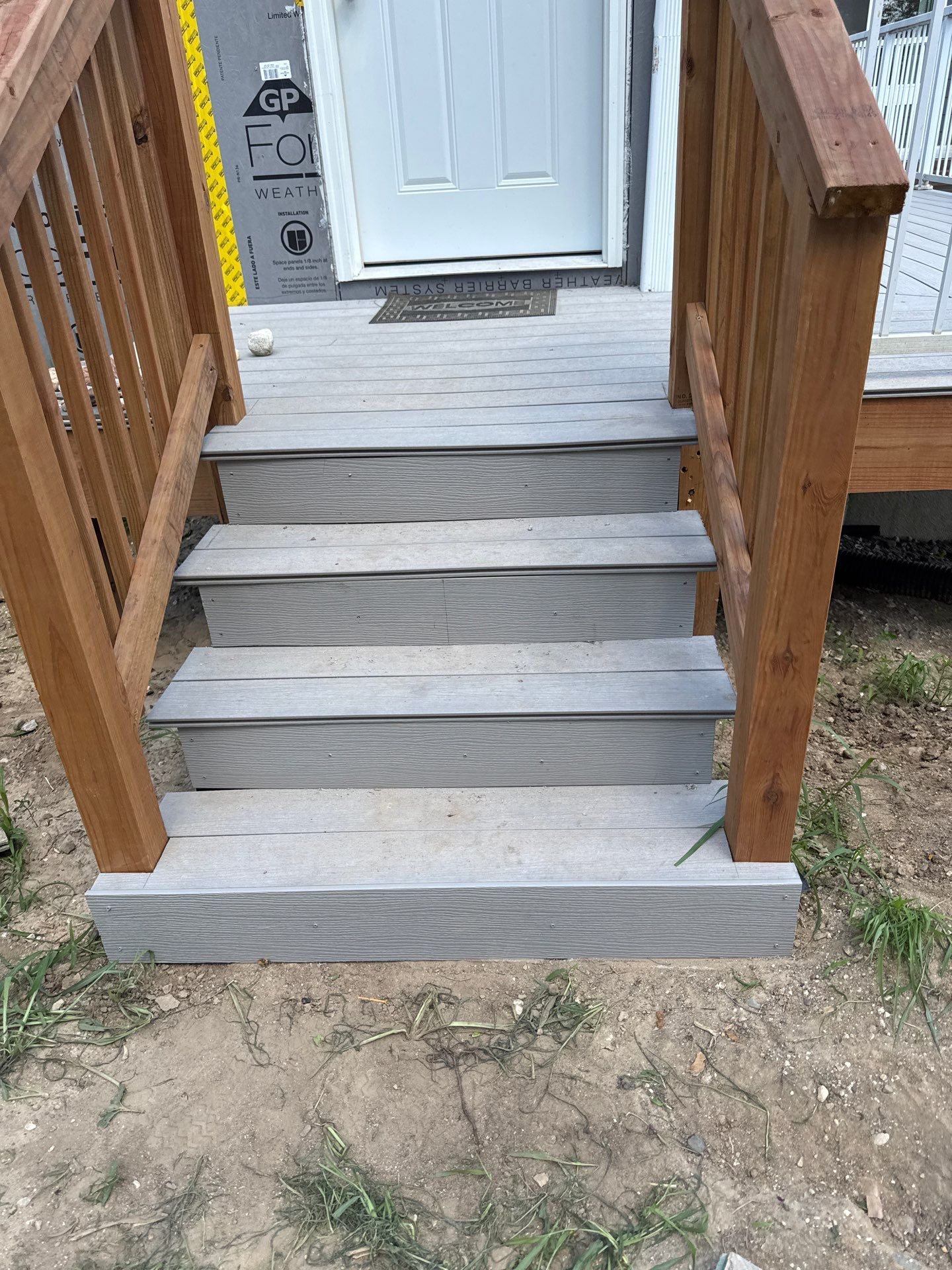Fiber Cement Siding and Composite Deck in Tekamah, NE by Crows Roofing LLC