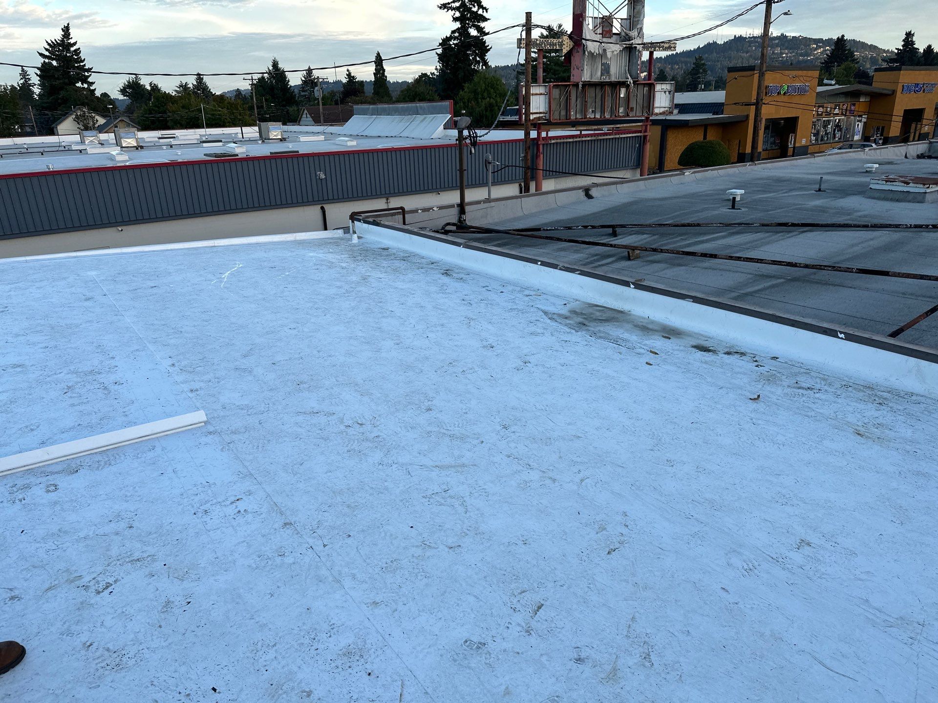 Commercial Roofing Repair using GAF 60Mil TPO  by Orezona Building & Roofing Company, Inc.