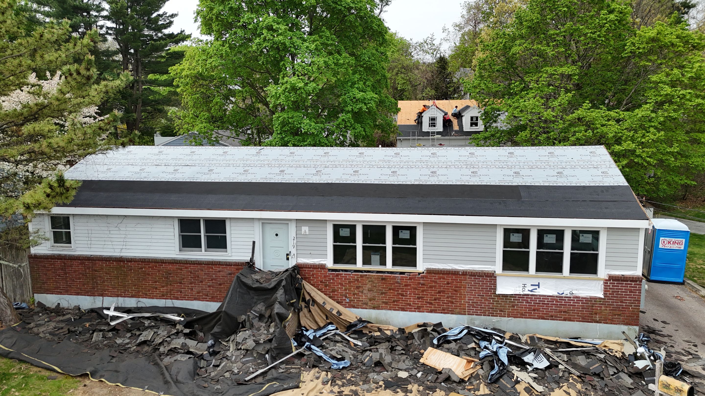 Two-Structure Roof Replacement – Owens Corning Duration, Onyx Black by JOHNNYS PRO