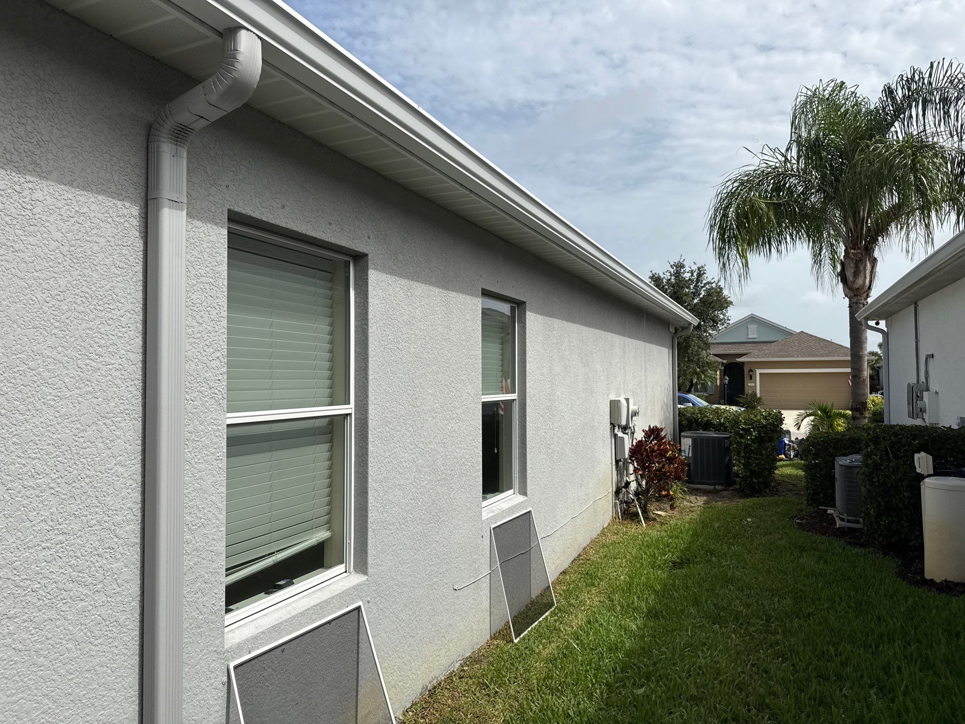 Pre-Sale Exterior Cleaning – Forest Creek Community, Parrish, FL by Sunshine AquaWash