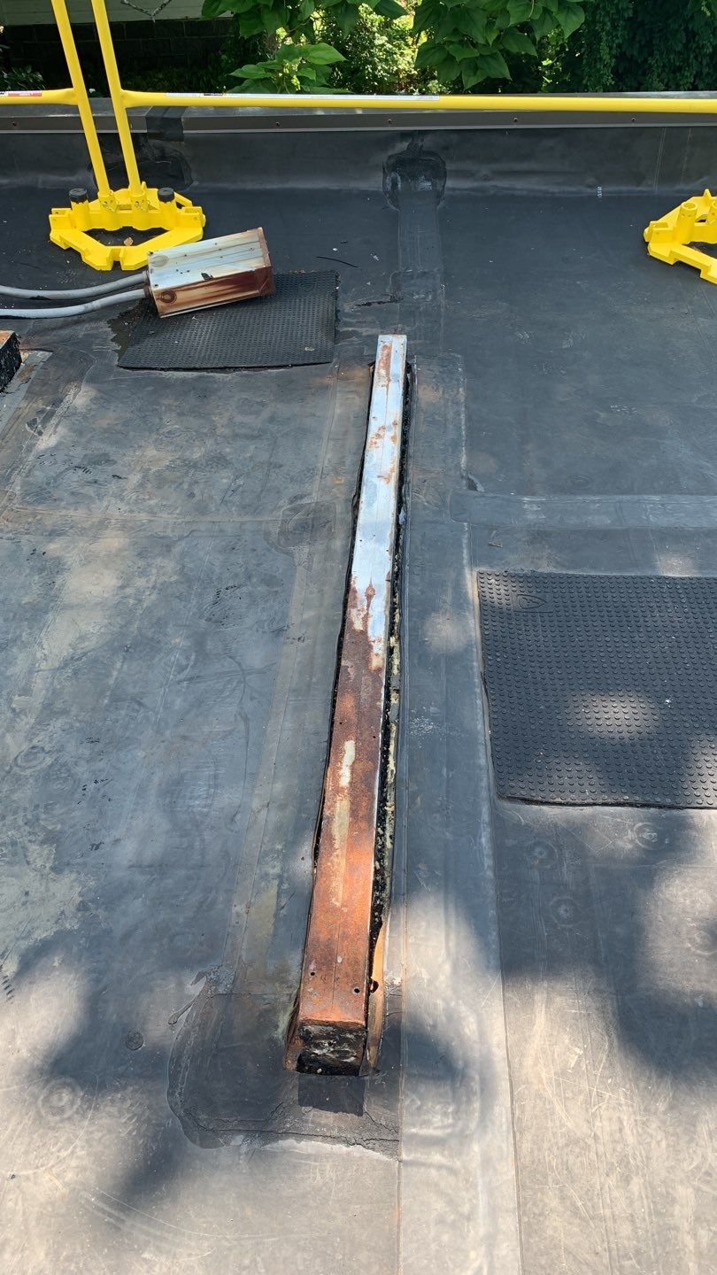 Commercial Roofing Repair using EPDM  by A Plus Exterior