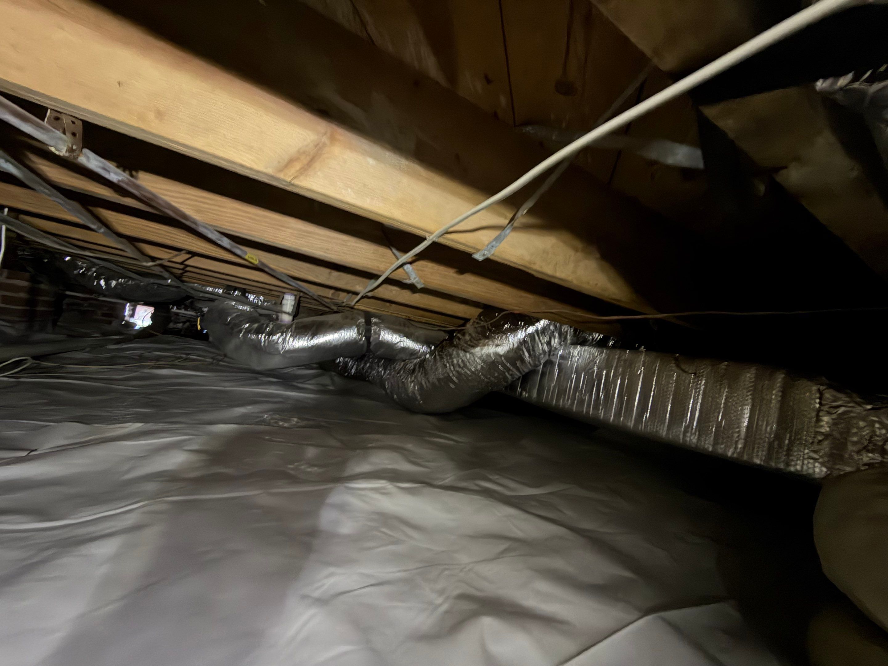 Project in Portsmouth by Patriot Crawl Space Repairs