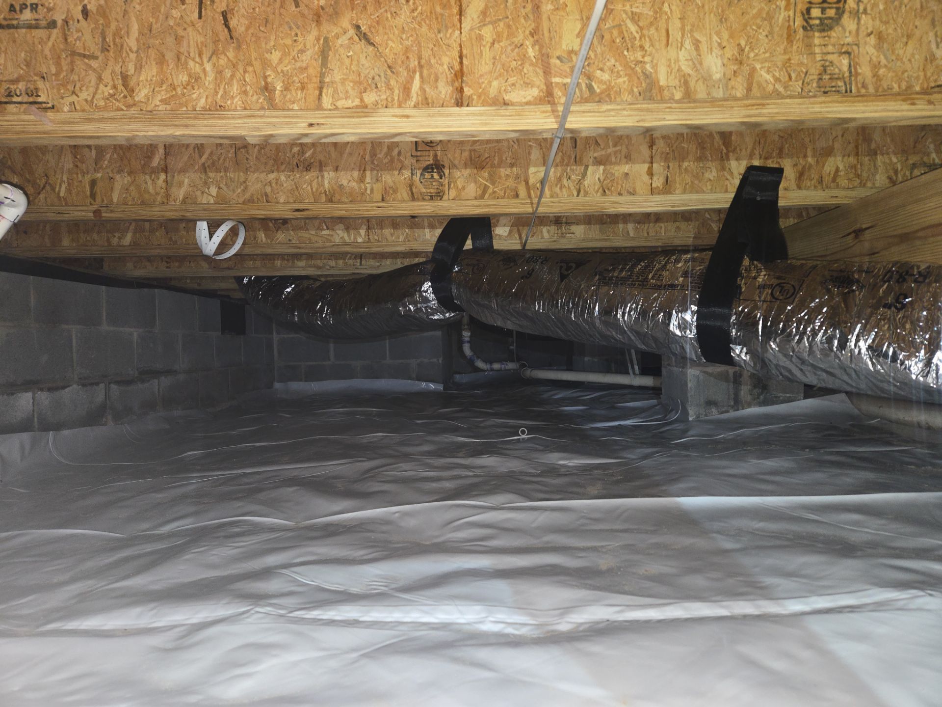 Project in Yorktown by Patriot Crawl Space Repairs