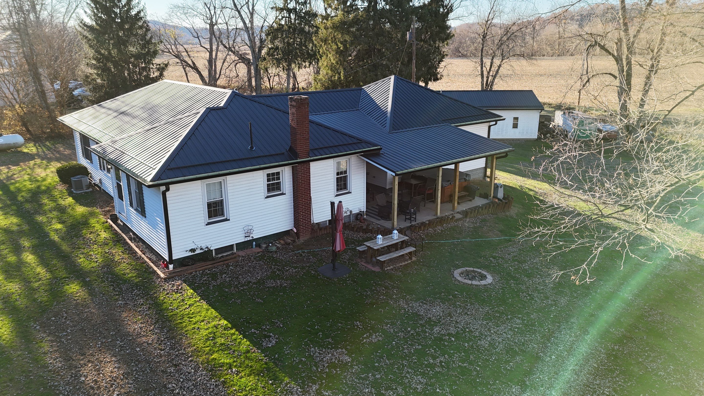 Gnadenhutten Ohio Metal Roof Installation by Pine Ridge Roofing LLC