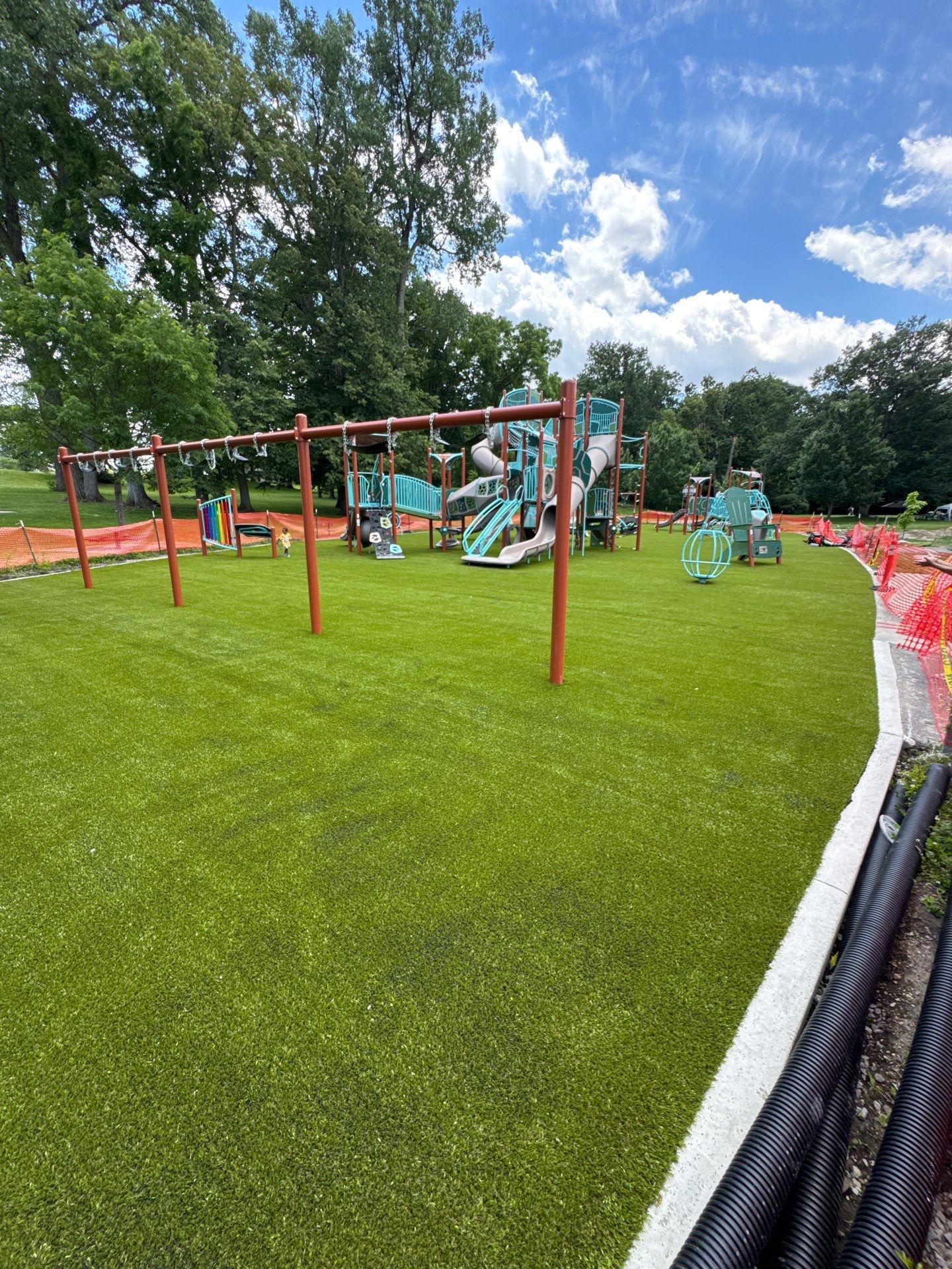 Playground Grass at Schoaff Park by ForeverLawn NEIN/INDY