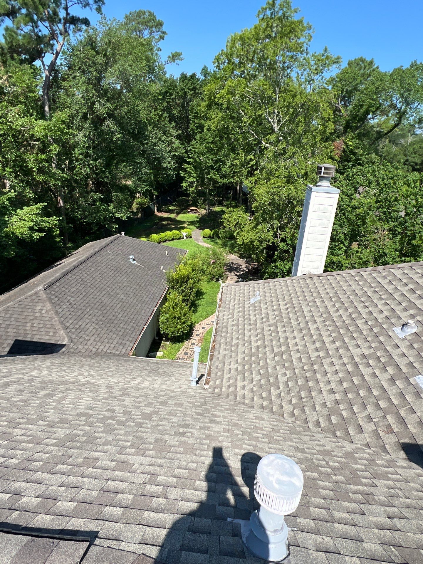 Hail Damage using Metal by Roof Repair Company