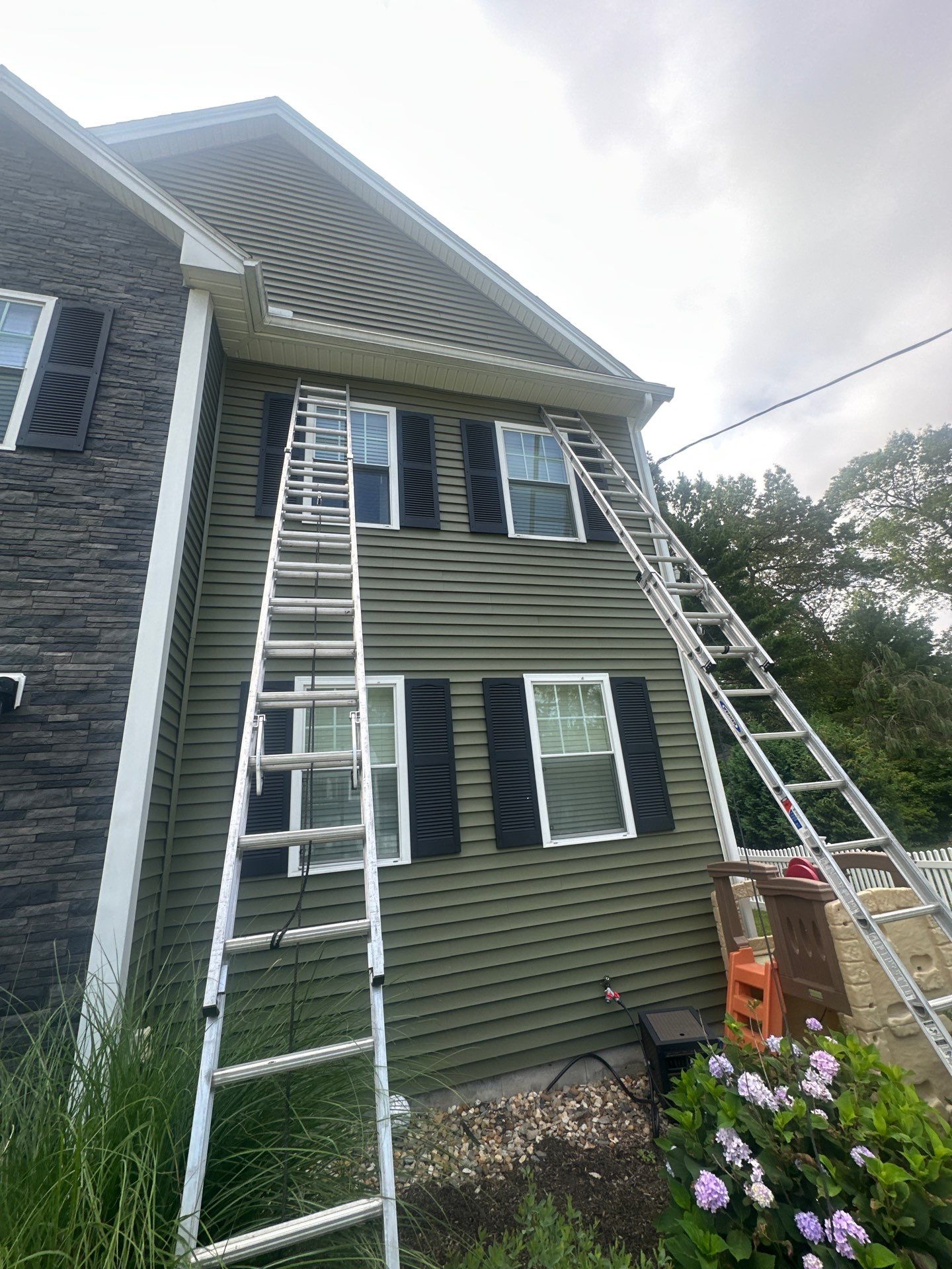 Gutter Cleaning & TREX Gutter Guard Installation in Wilmington, MA by Mighty Dog Roofing of Greater Middlesex County
