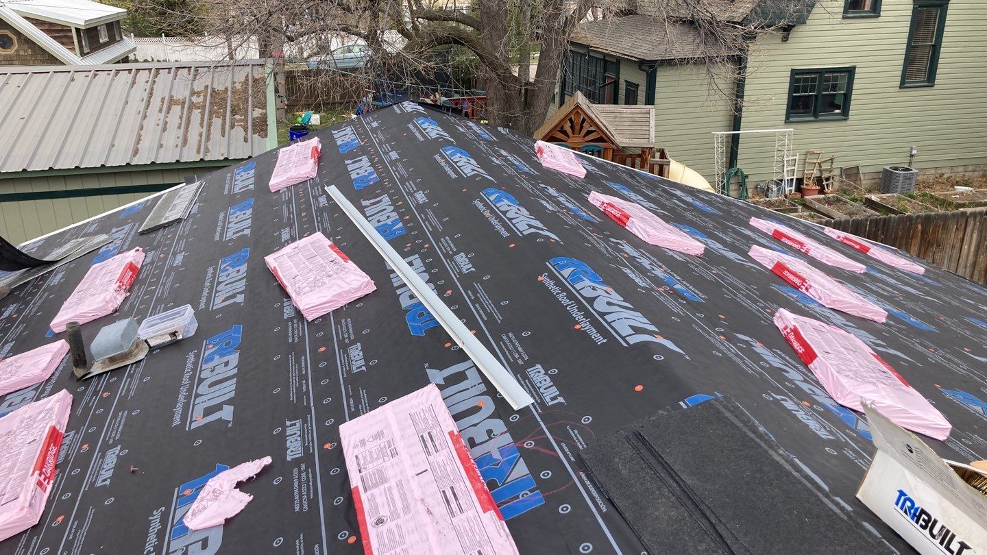 Low Pitch Residential Roofing Installation for damaged roof in Nampa by ID Roofing LLC