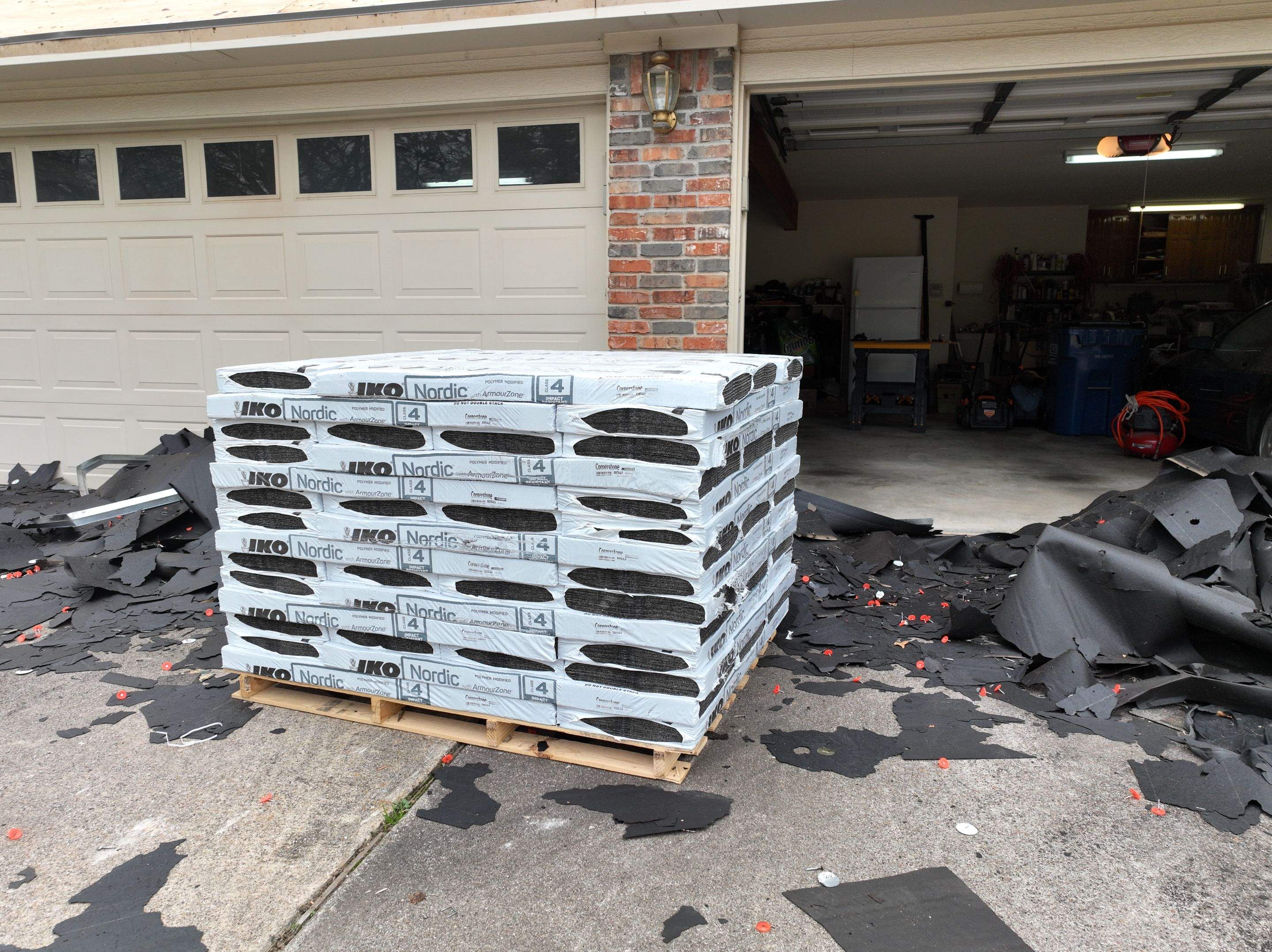 Residential Roofing Installation using Iko Nordic by Becker Roofing and Exteriors