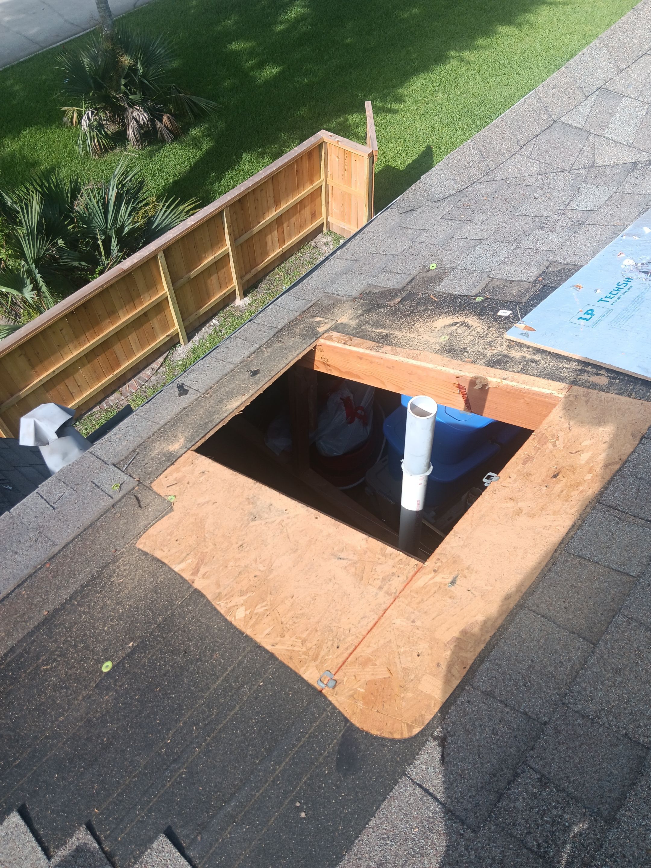 Hail Damage using Owen's Corning Duration (Lifetime) Shingles by Roof Repair Company