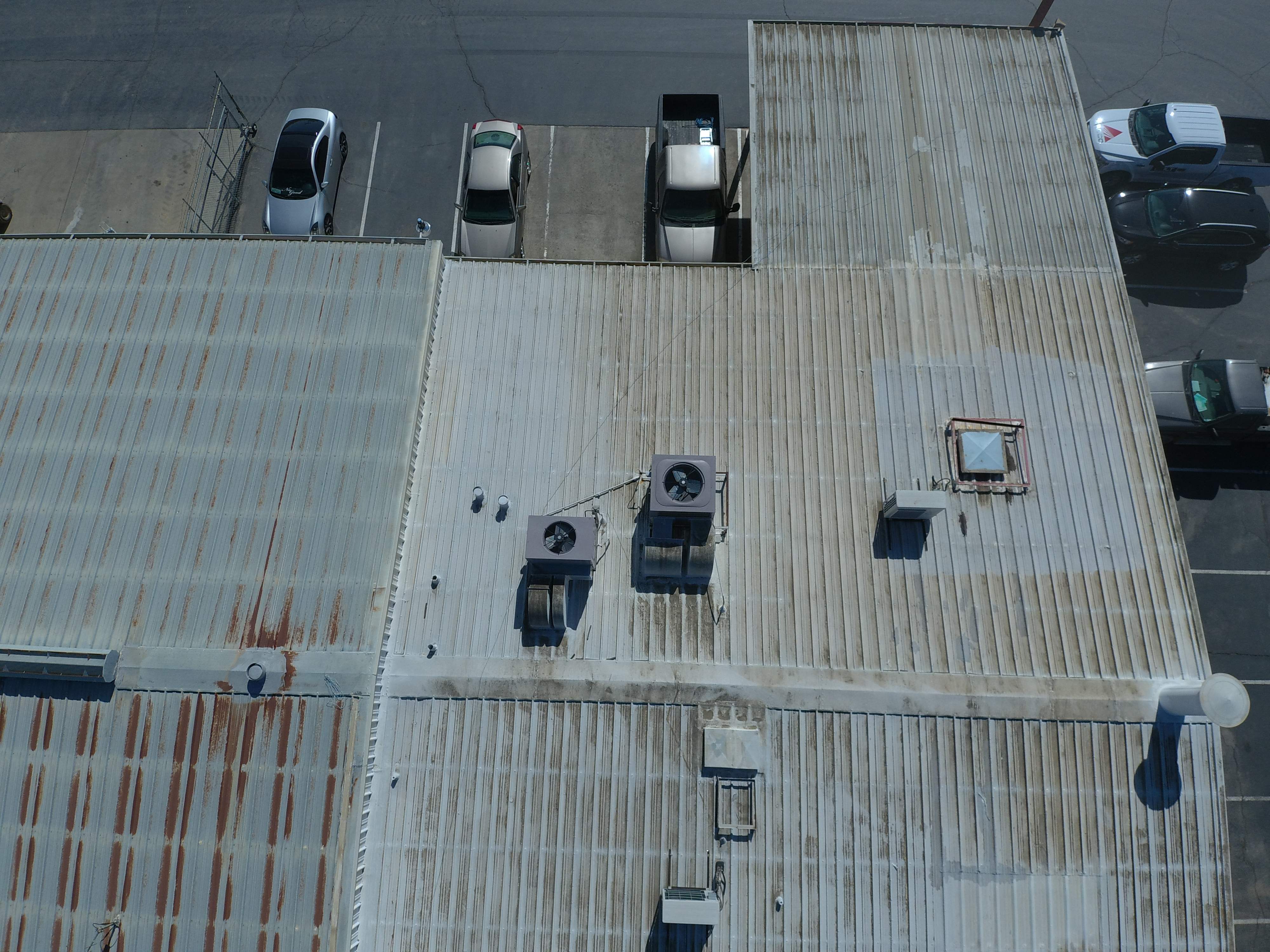 Spray foam and coatings using Conklin Benchmark/PUMA XL coatings and spray foam by Straight Edge Roofing Inc