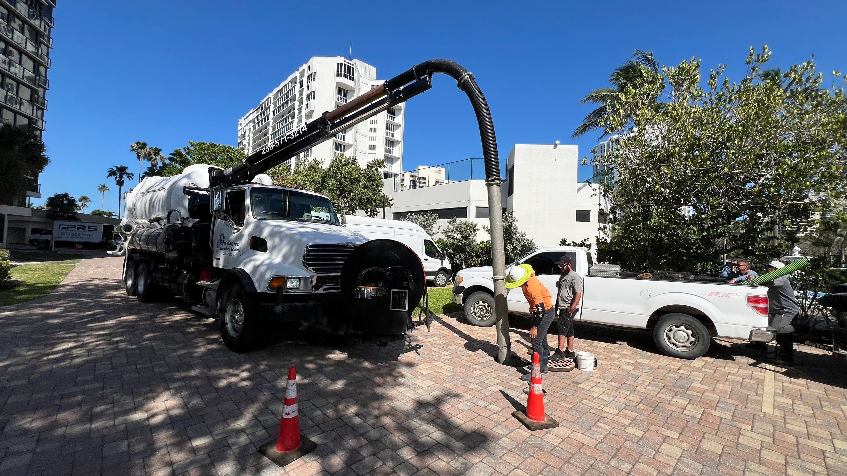 Gulfshore Condo Stormwater System Maintenance by Don Mar, Inc. Storm Water Solutions