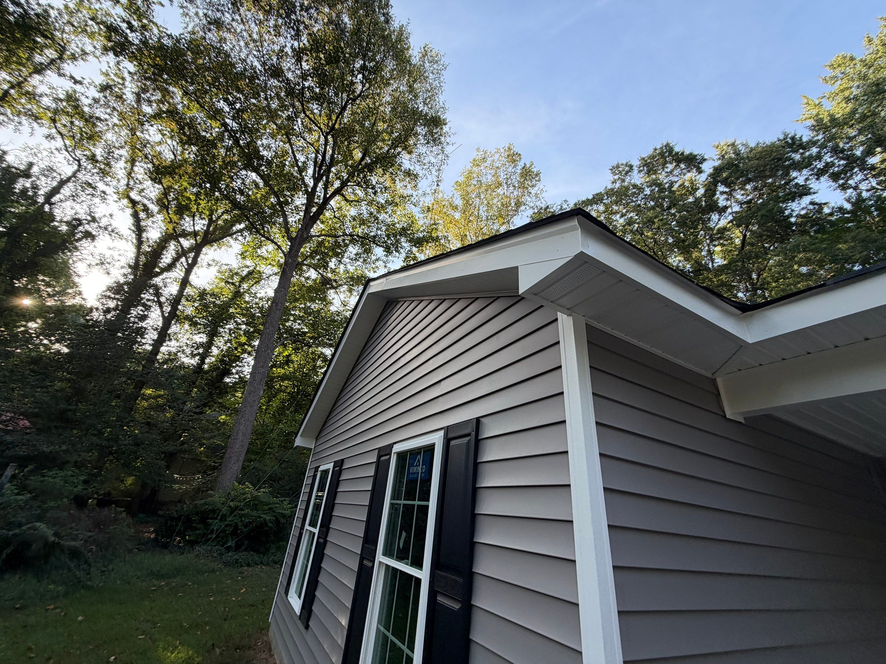 Single-Story New Construction Vinyl Siding Install in Gloucester by Cade Construction