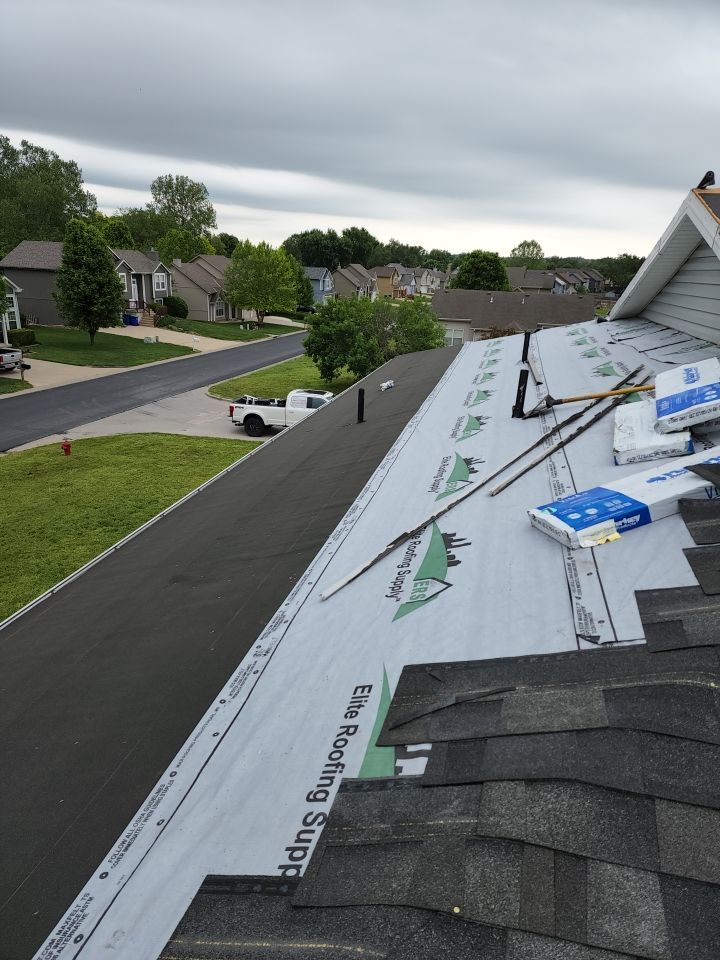 Multifamliy Complex ROOF REPLACEMNT with Ventilation Upgrades using Malarkey Vista Class III IR Shingles by Gorilla Exteriors Contracting, LLC