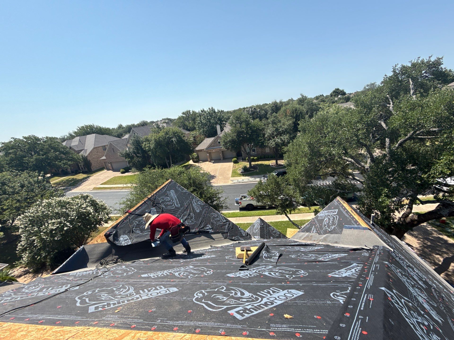 Project in Austin by Duque Roofing & Construction