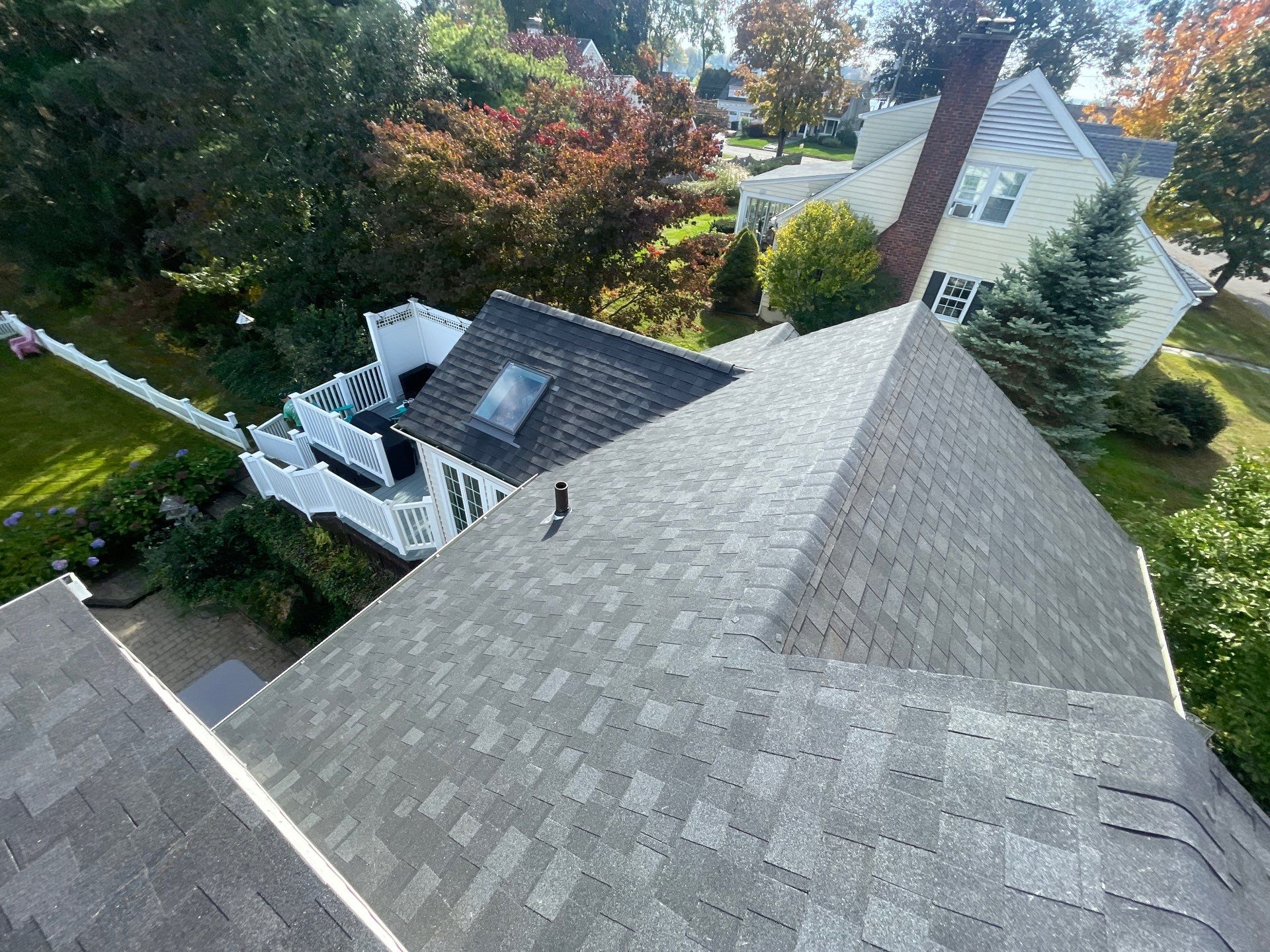 Residential Roofing Installation using Owens Corning Duration Onyx Black by A Plus Exterior