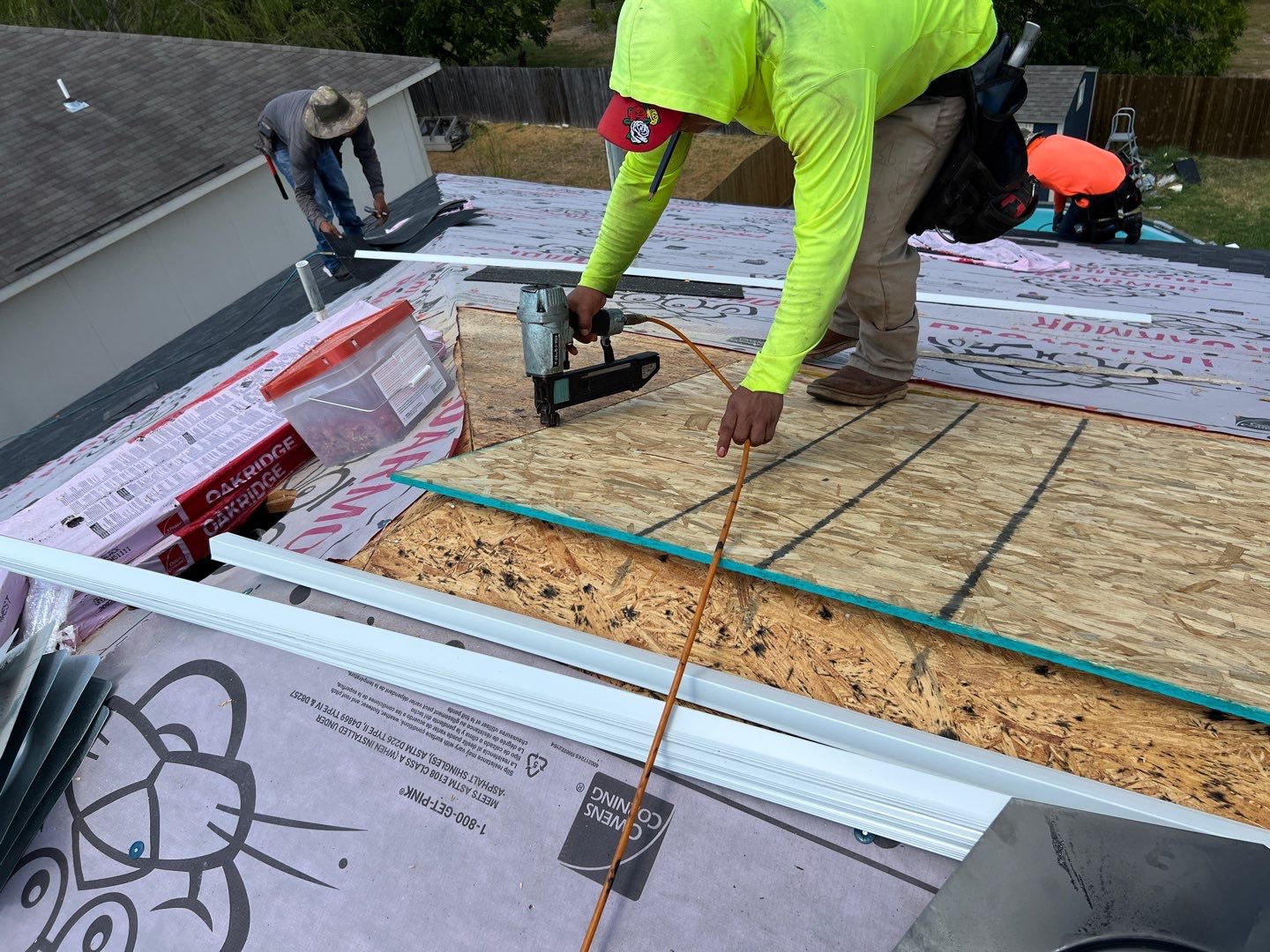 Residential Roof Replacement and OSB Decking Repair in Hutto by Caliber Restoration LLC