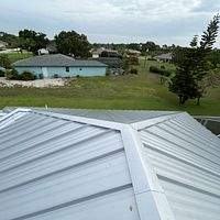 24ga 1.5" Mechanical Seam Mill Finish by Total Roofing System The Metal Roof Experts