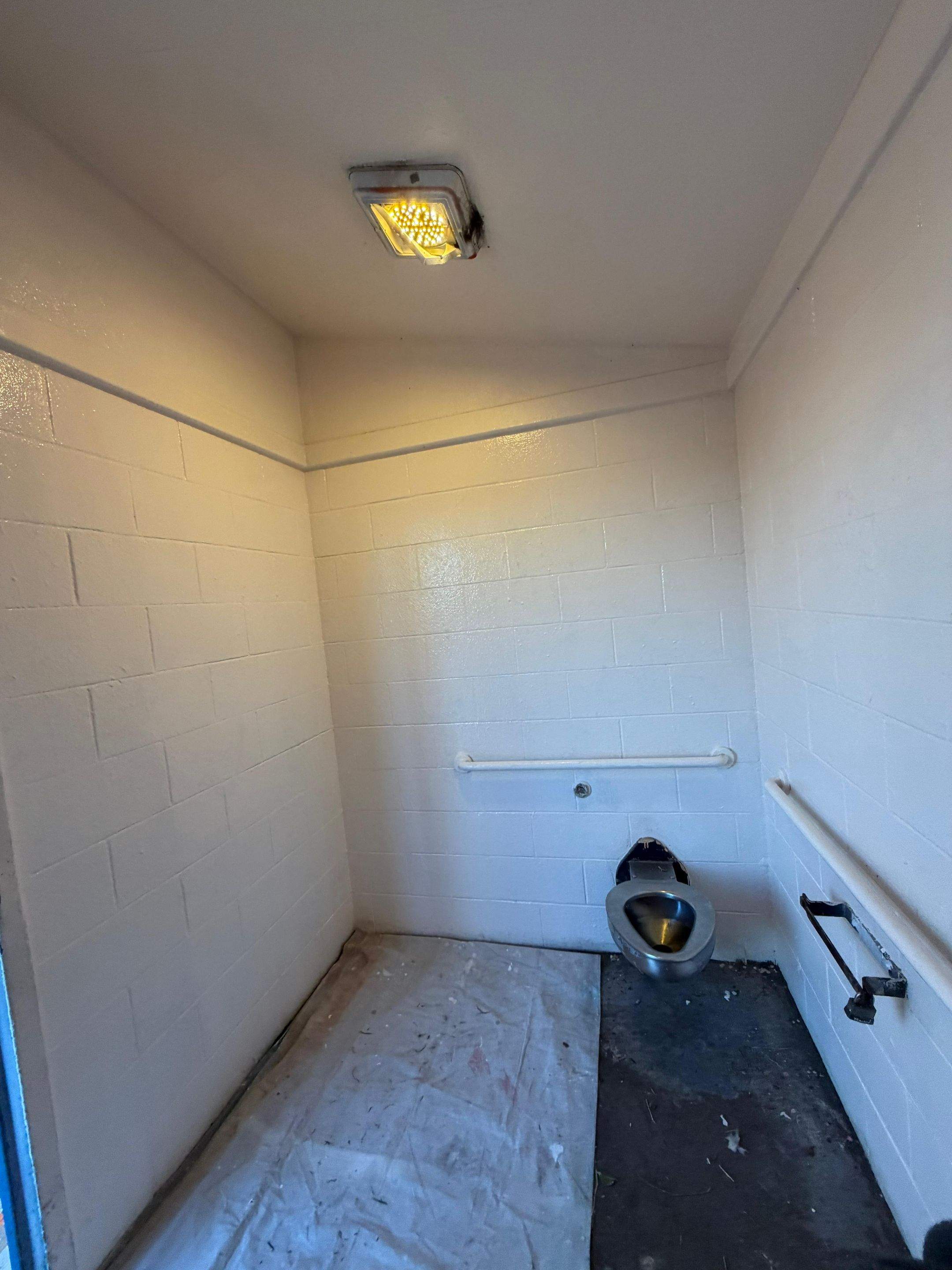 Public Bathrooms makeover by CG Pro Painting 