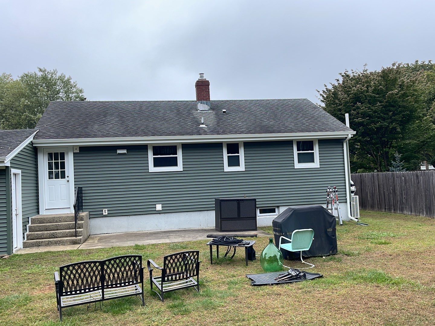 Siding Installation using Certainteed Monogram Forest Green by A Plus Exterior