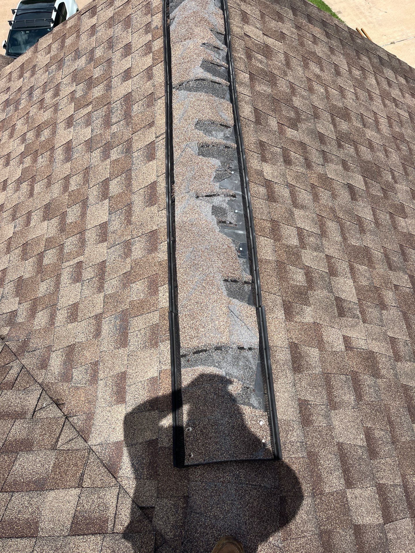 Hail Damage using Owen's Corning Duration (Lifetime) Shingles by Roof Repair Company