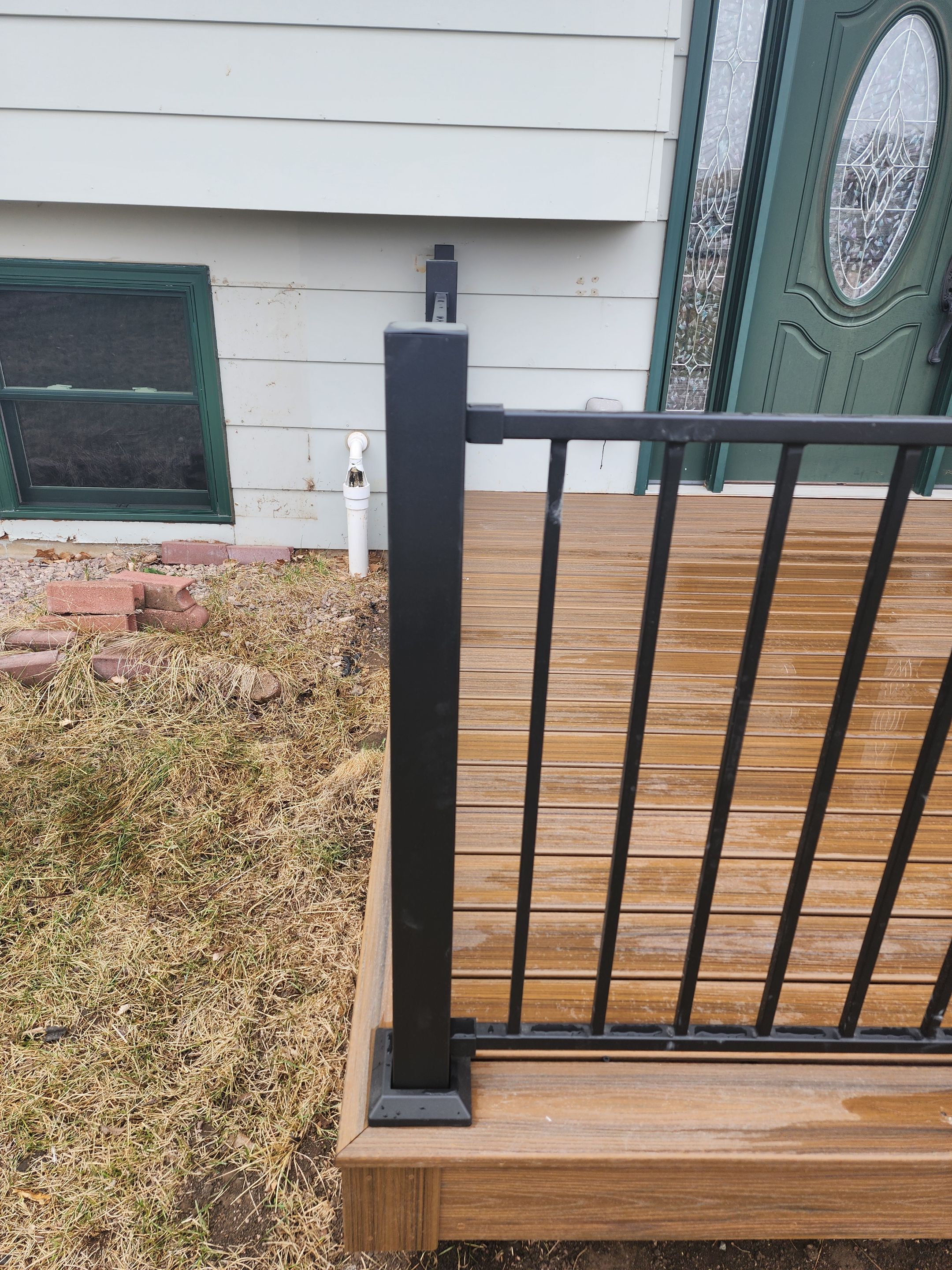Deck Installation using Trex by Weather-Tite Exteriors LLC