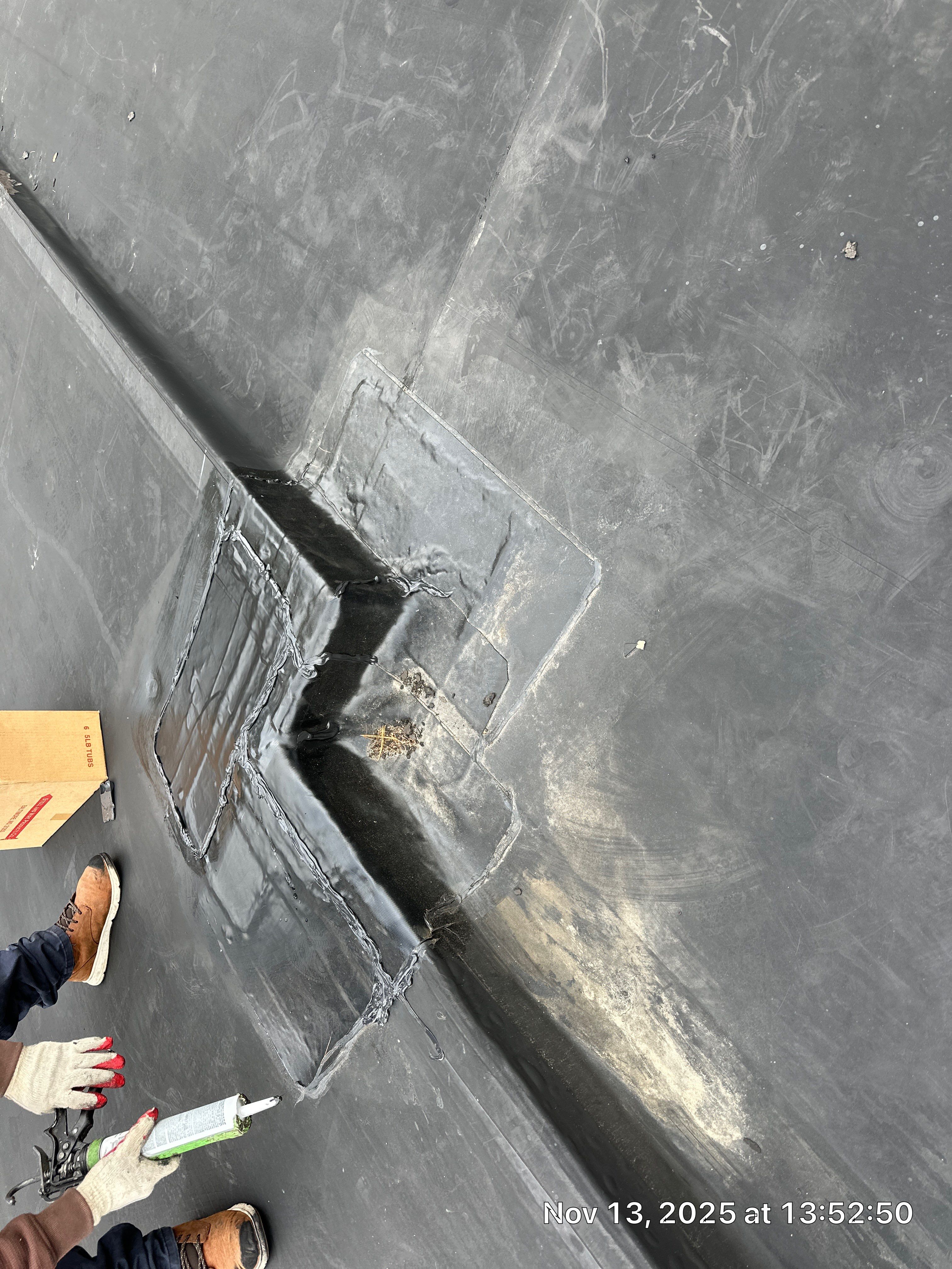 Acton EPDM Roof Edge Reconstruction with Tapered Insulation System by Mighty Dog Roofing of Greater Middlesex County