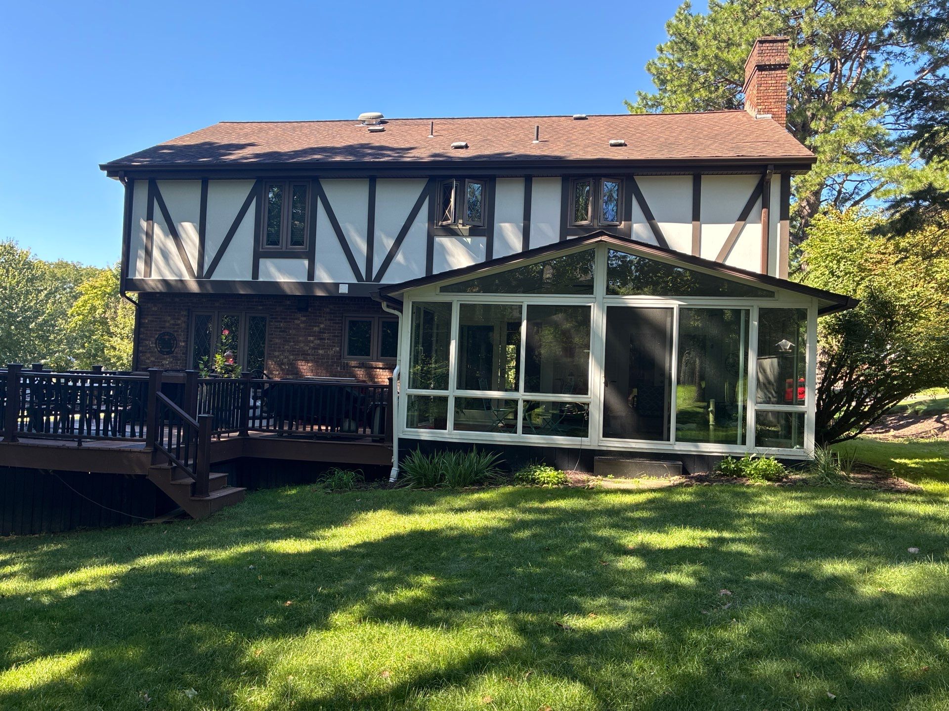 James Hardie Tudor Home Renovation by Ideal Siding Pittsburgh