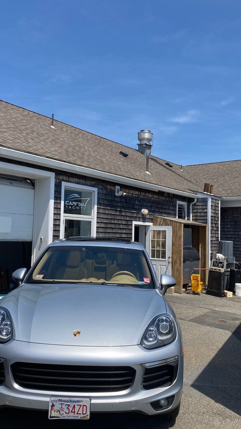 Falmouth, MA Gutter Installation using 6" K-Style Aluminum Gutter by Gutter Pro Enterprises