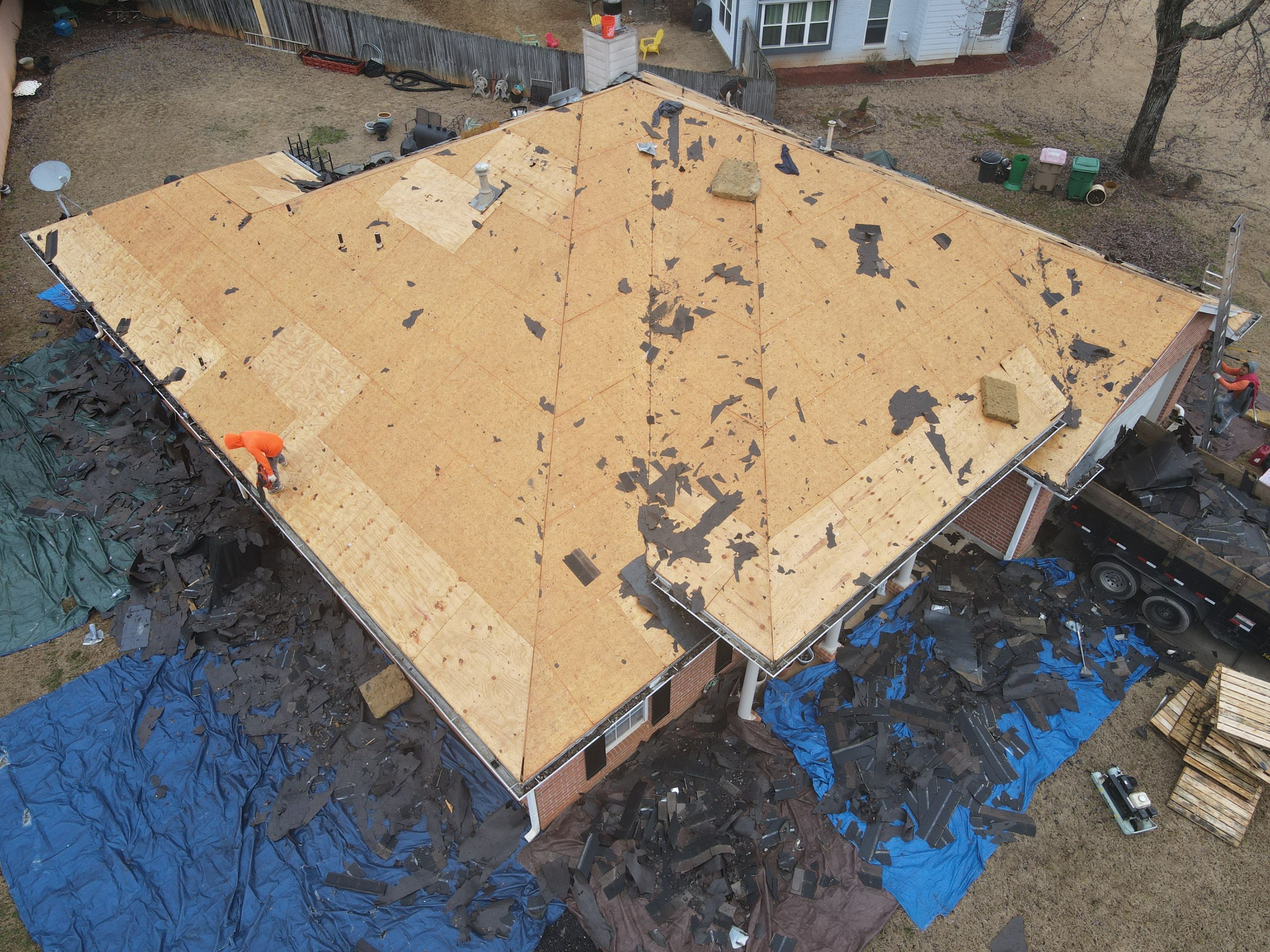 Residential Roofing Installation using Owens Corning by Inspector Roofing and Restoration
