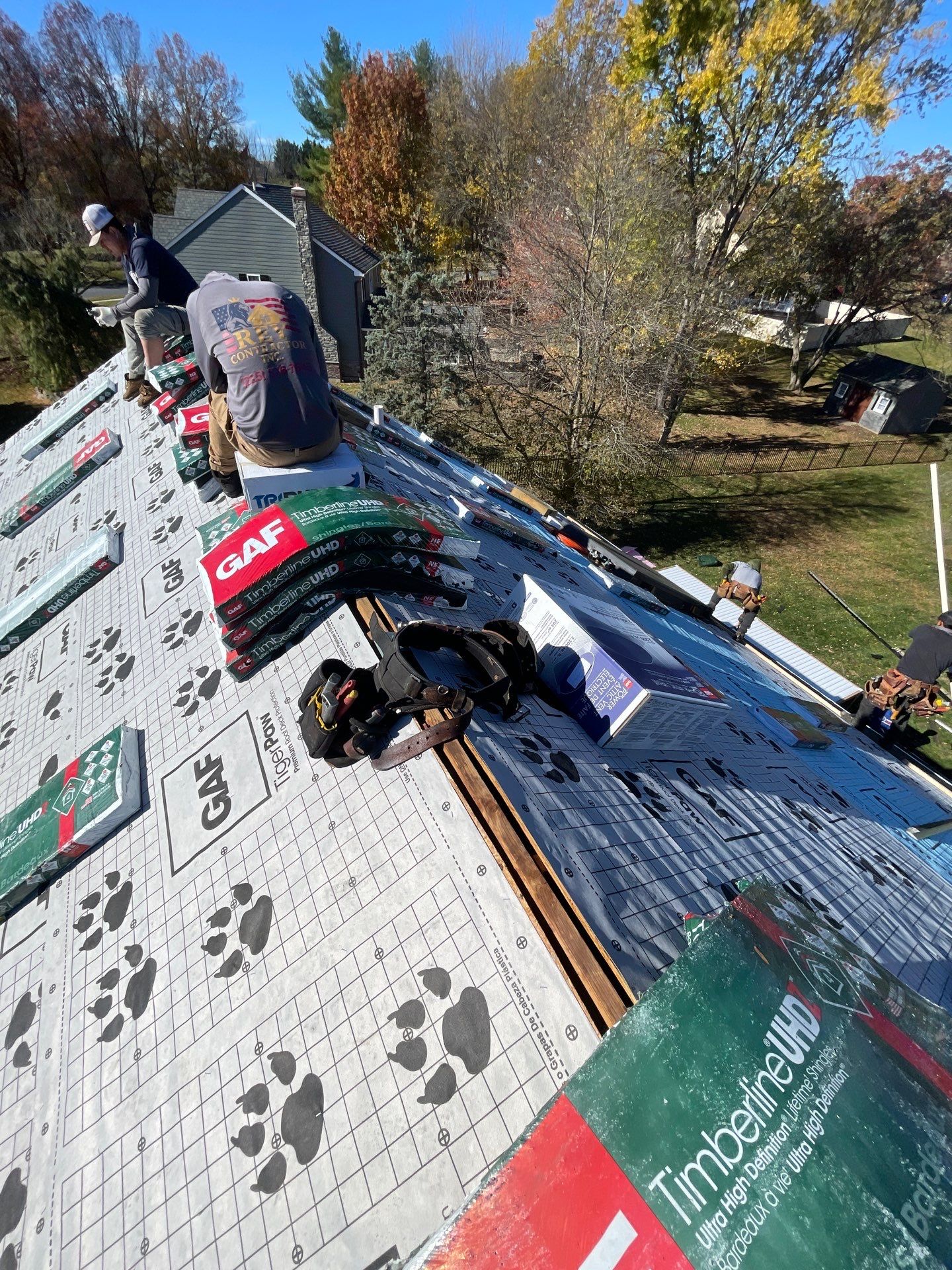 Full Exterior Renovation with GAF Roofing System in North Wales by North Star Roofing