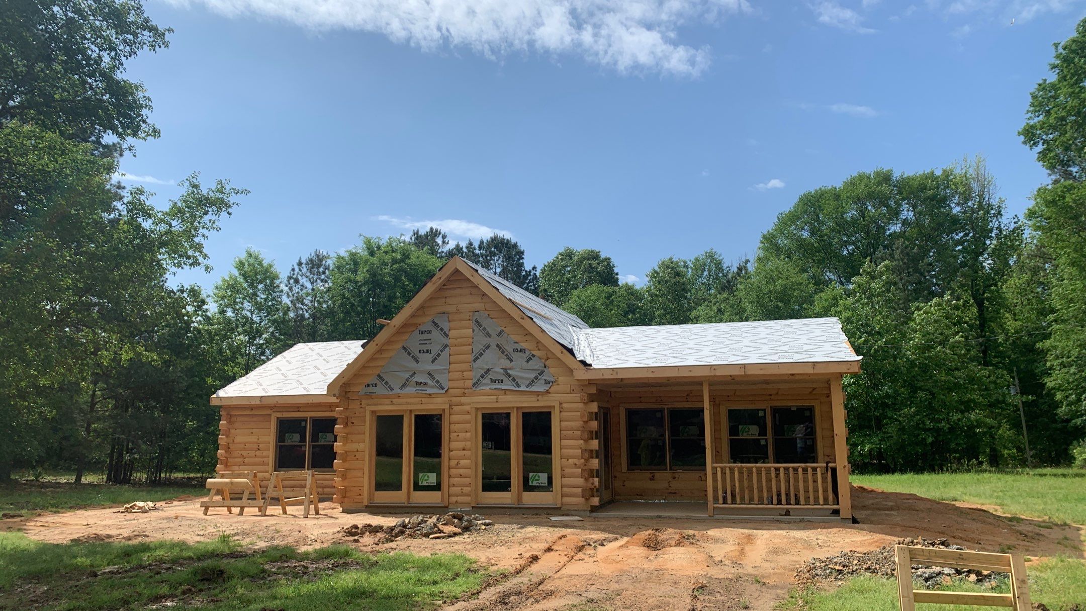 New Home Construction using 29 gauge metal by Hostetler Roofing